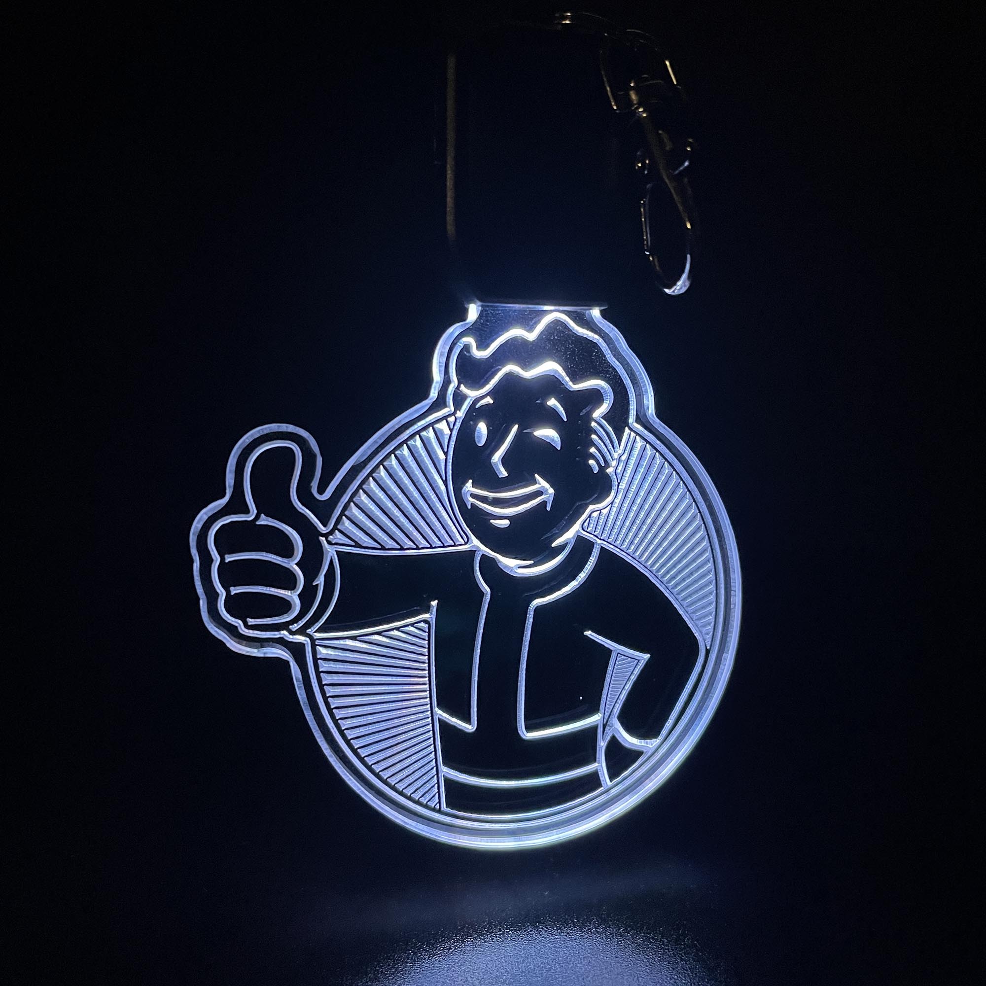 Fallout Boy LED Light Acrylic Keychain
