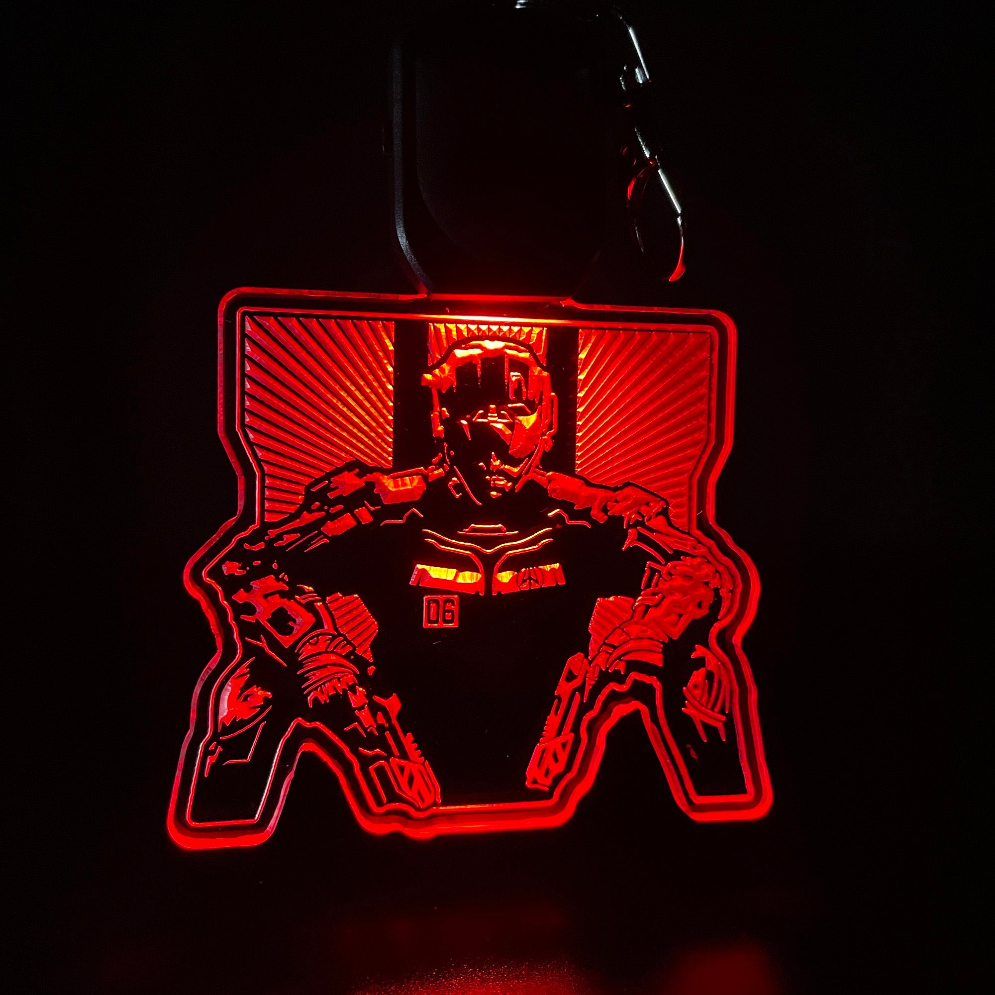 Call of Duty LED Light Acrylic Keychain