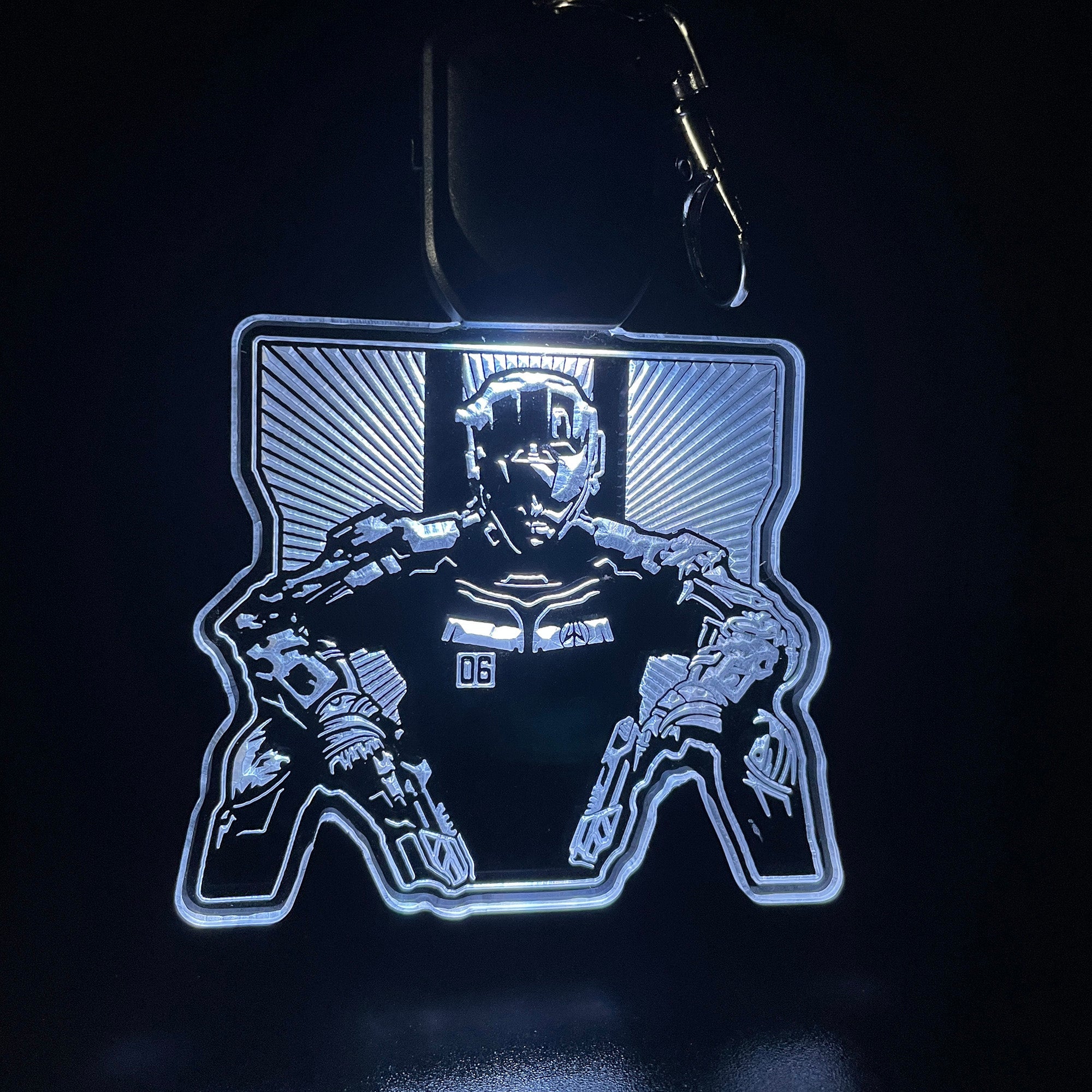 Call of Duty LED Light Acrylic Keychain
