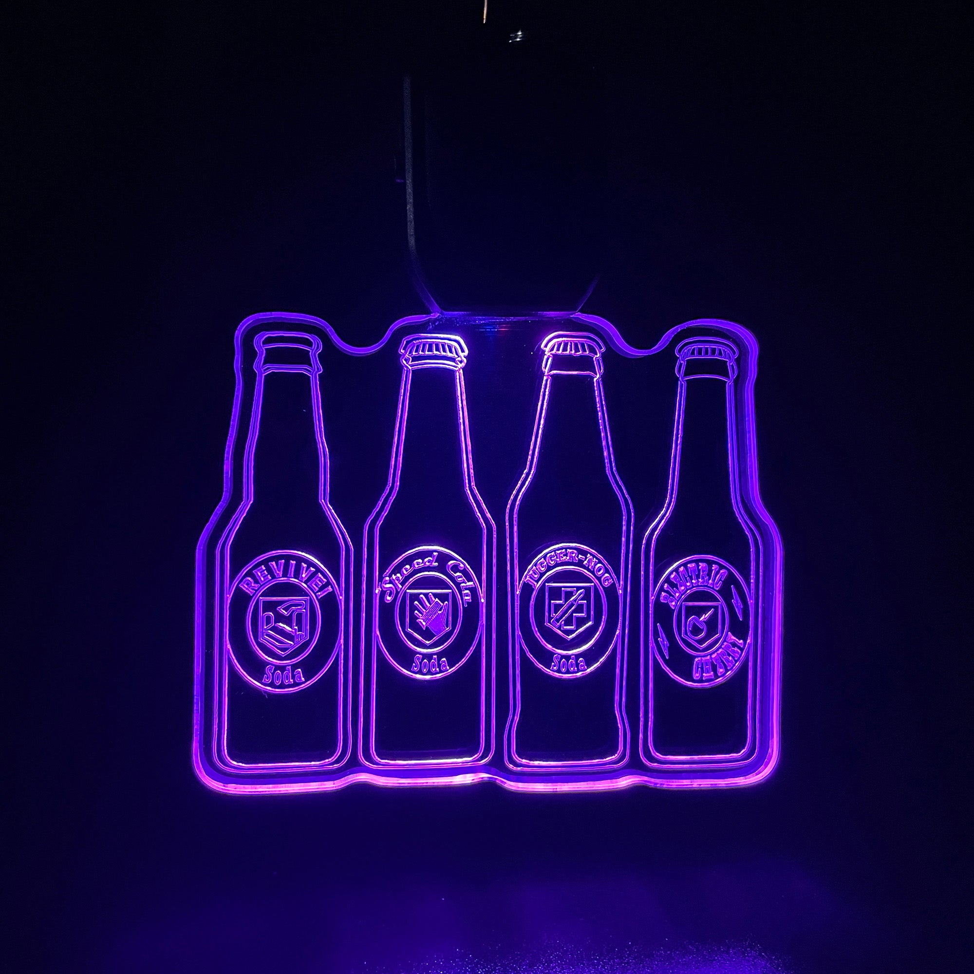 Call of Duty Zombie LED Light Acrylic Keychain