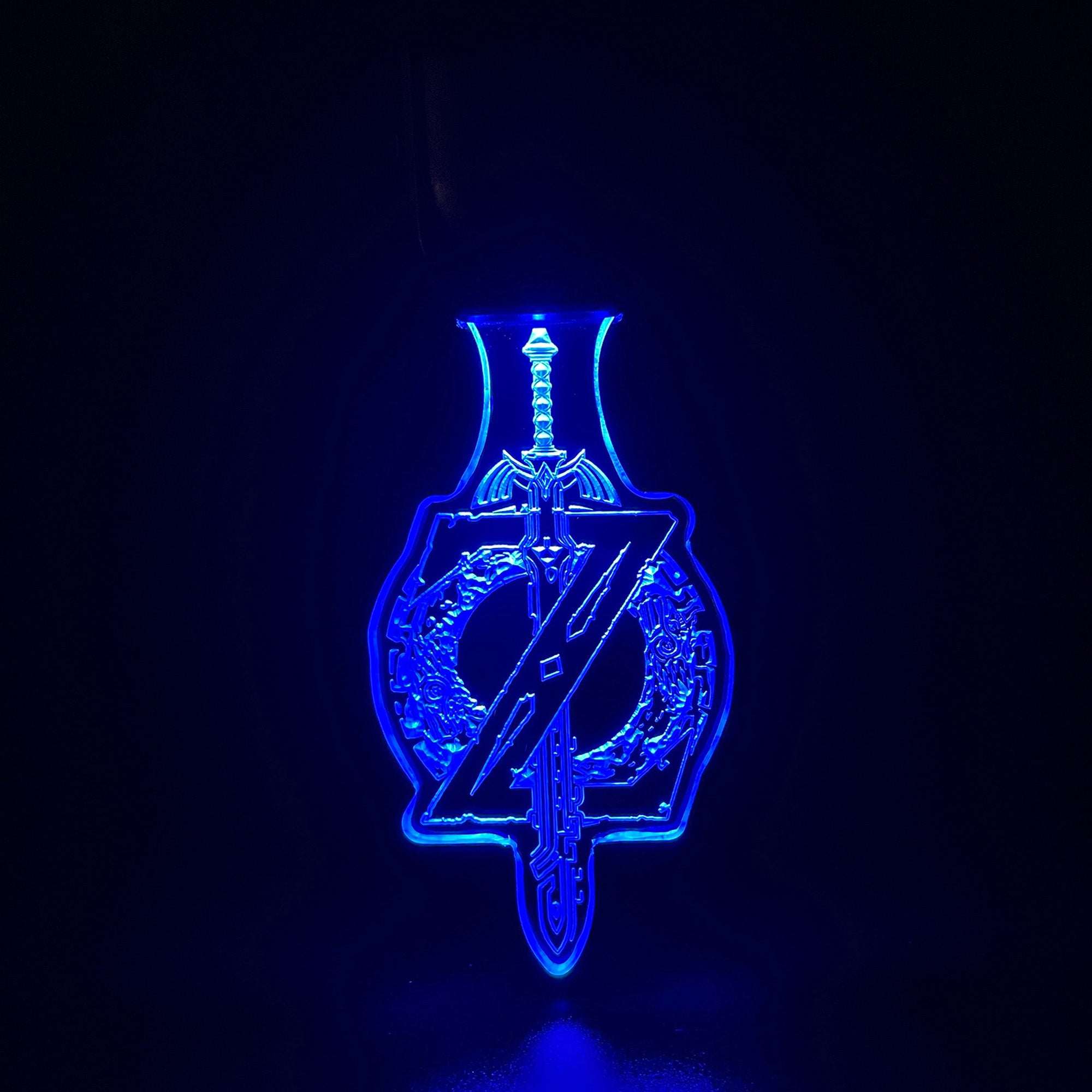 Master Sword Zelda LED Light Acrylic Keychain