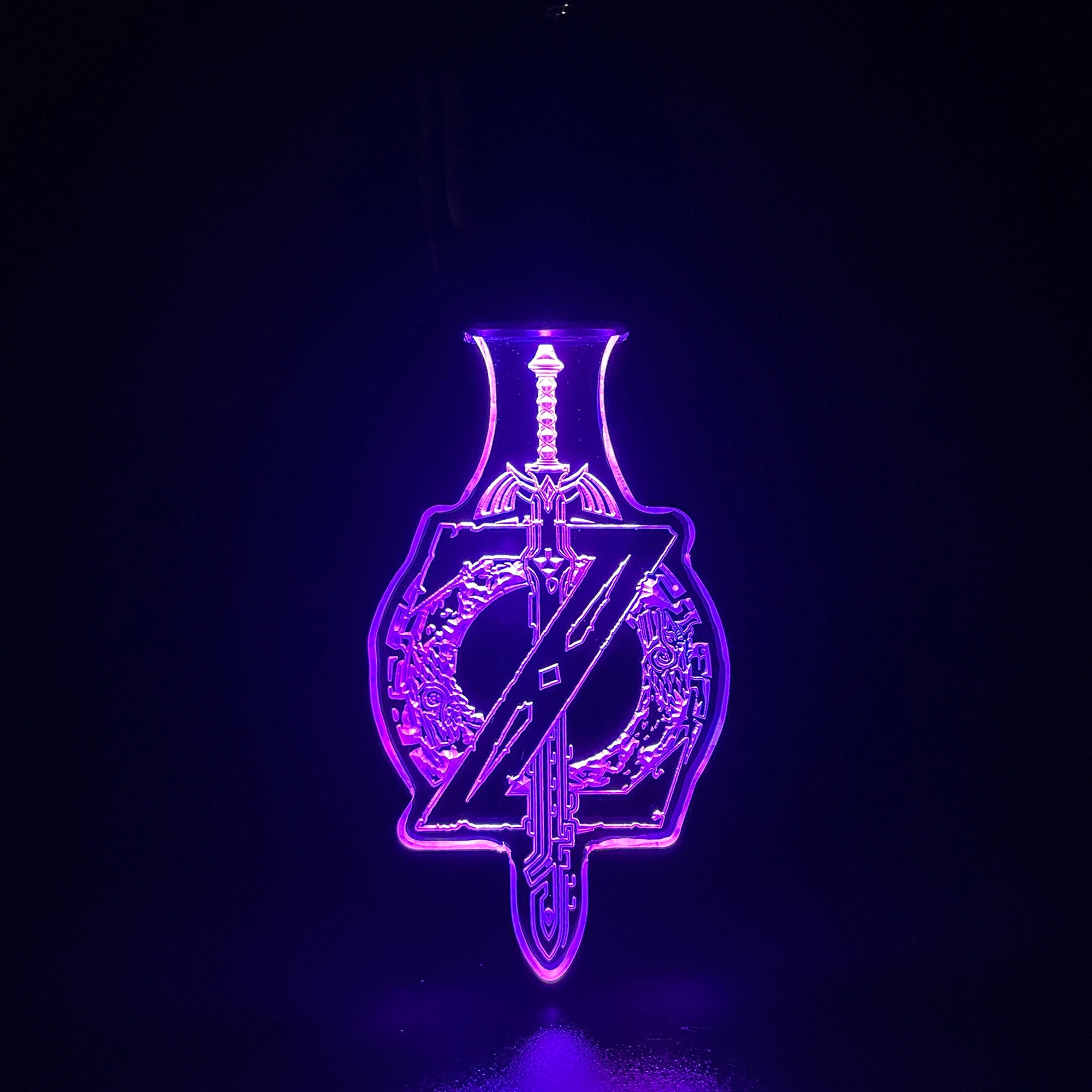 Master Sword Zelda LED Light Acrylic Keychain