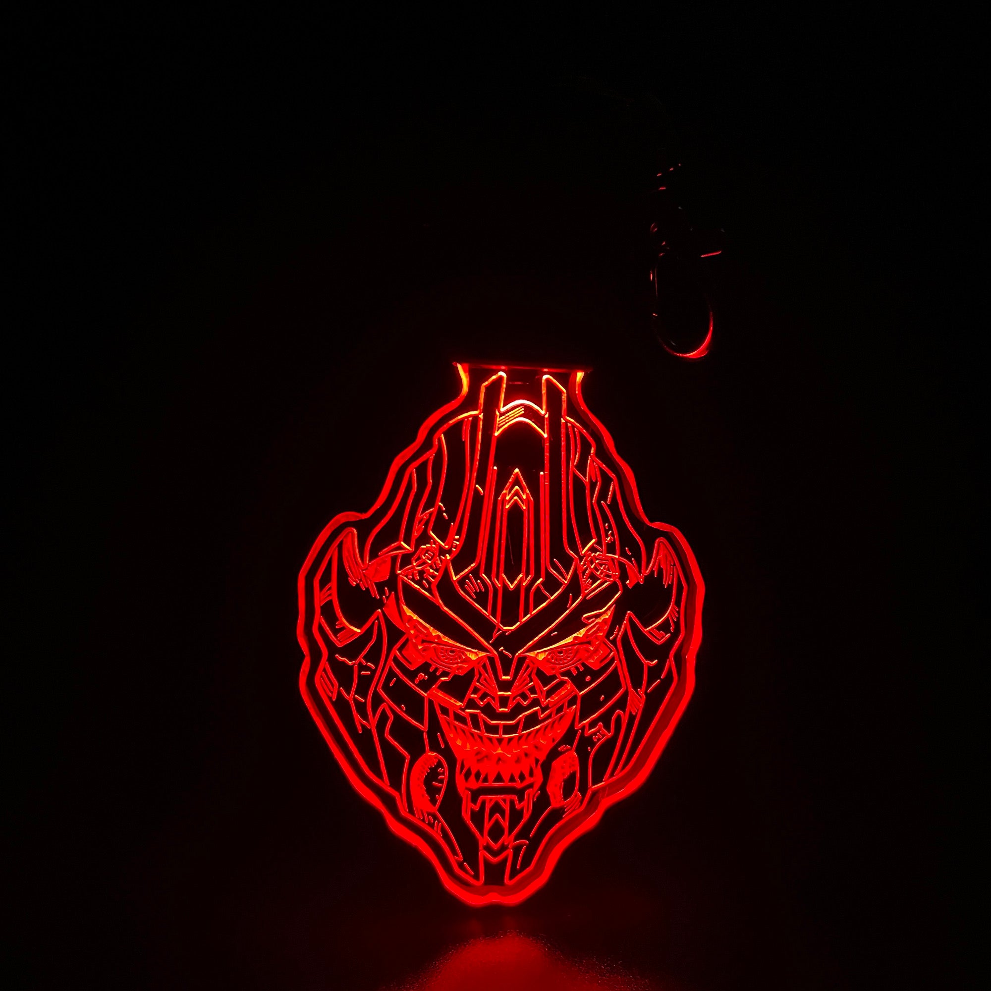 Transformer Decepticon LED Light Acrylic Keychain