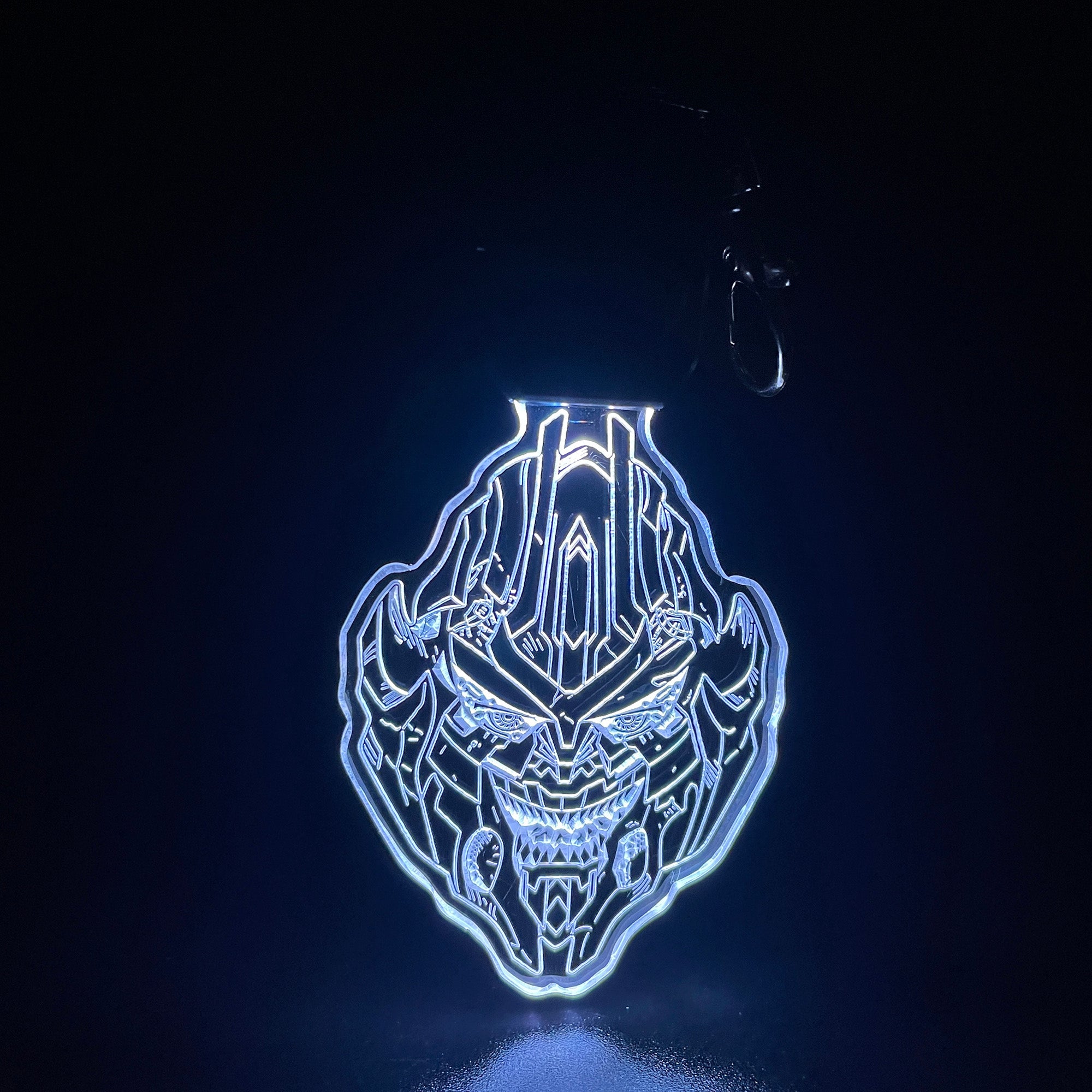 Transformer Decepticon LED Light Acrylic Keychain