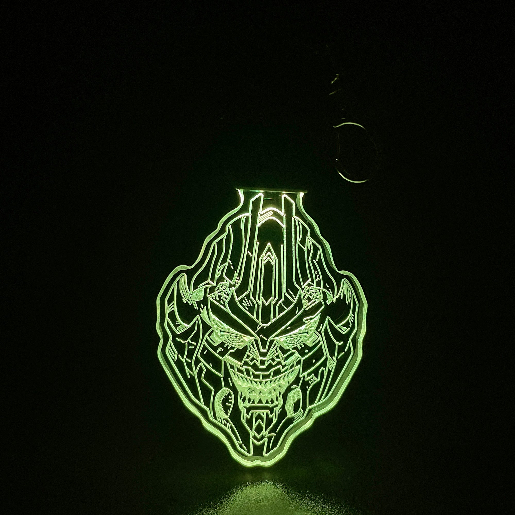 Transformer Decepticon LED Light Acrylic Keychain