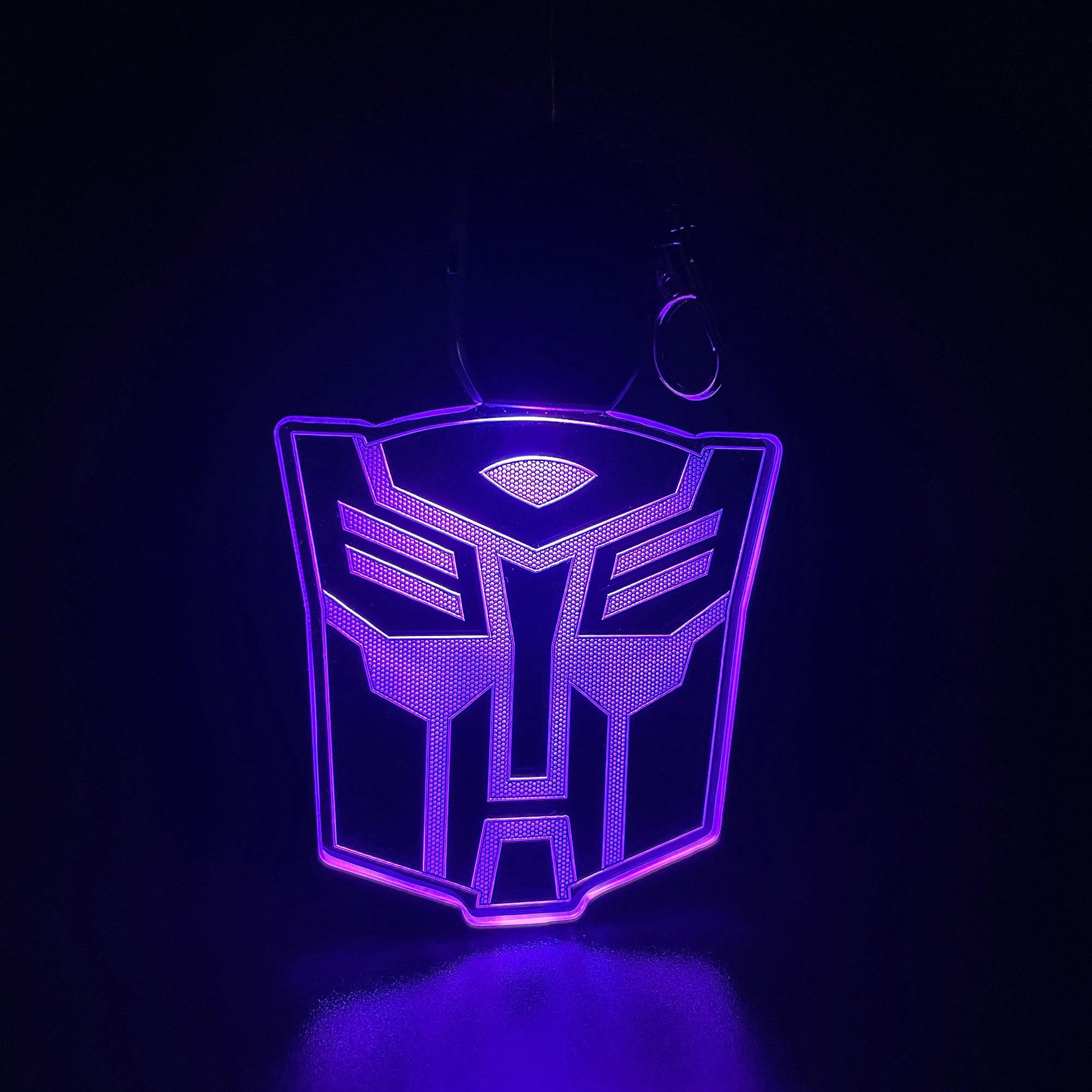 Transformers LED Light Acrylic Keychain