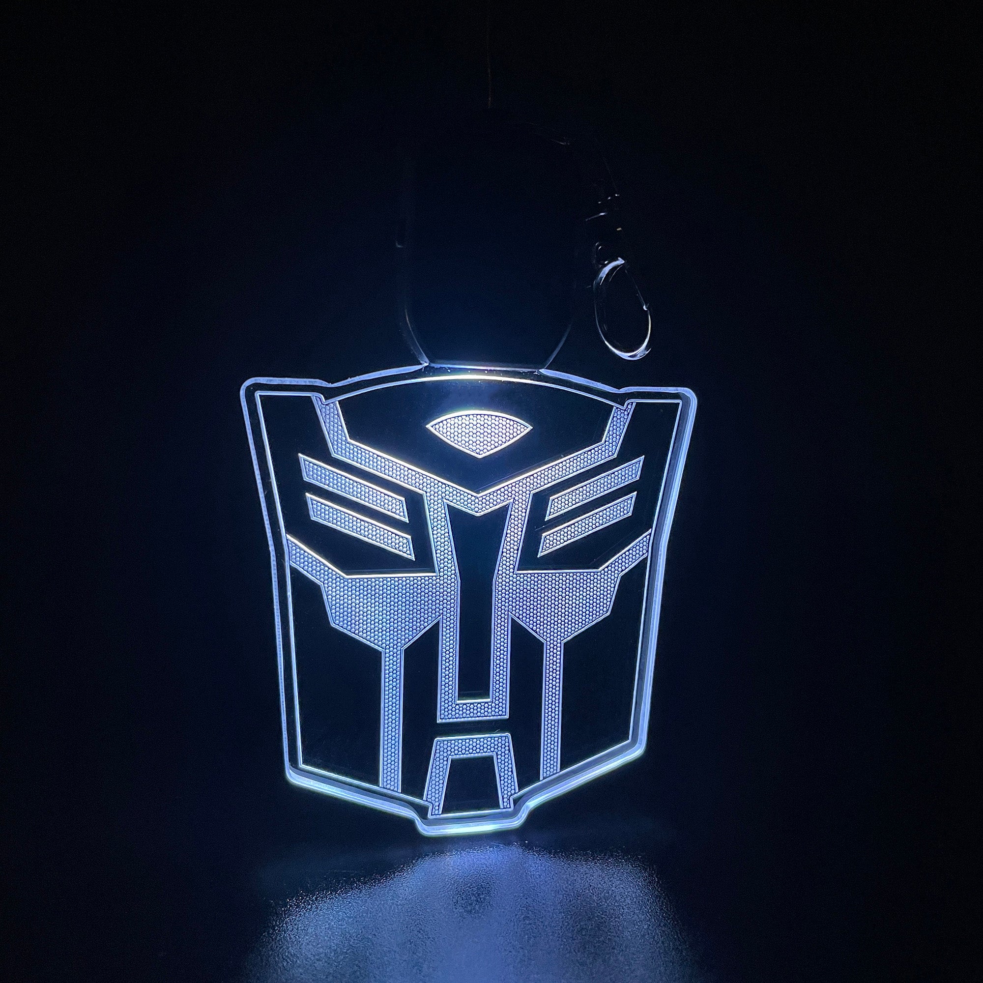 Transformers LED Light Acrylic Keychain