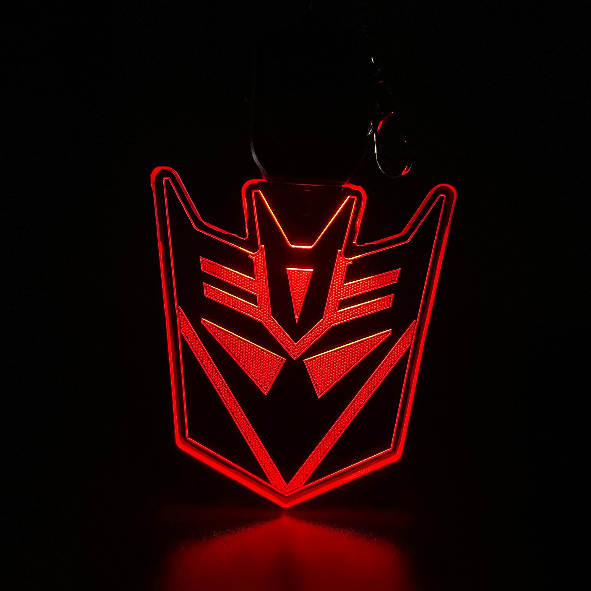 Transformers LED Light Acrylic Keychain