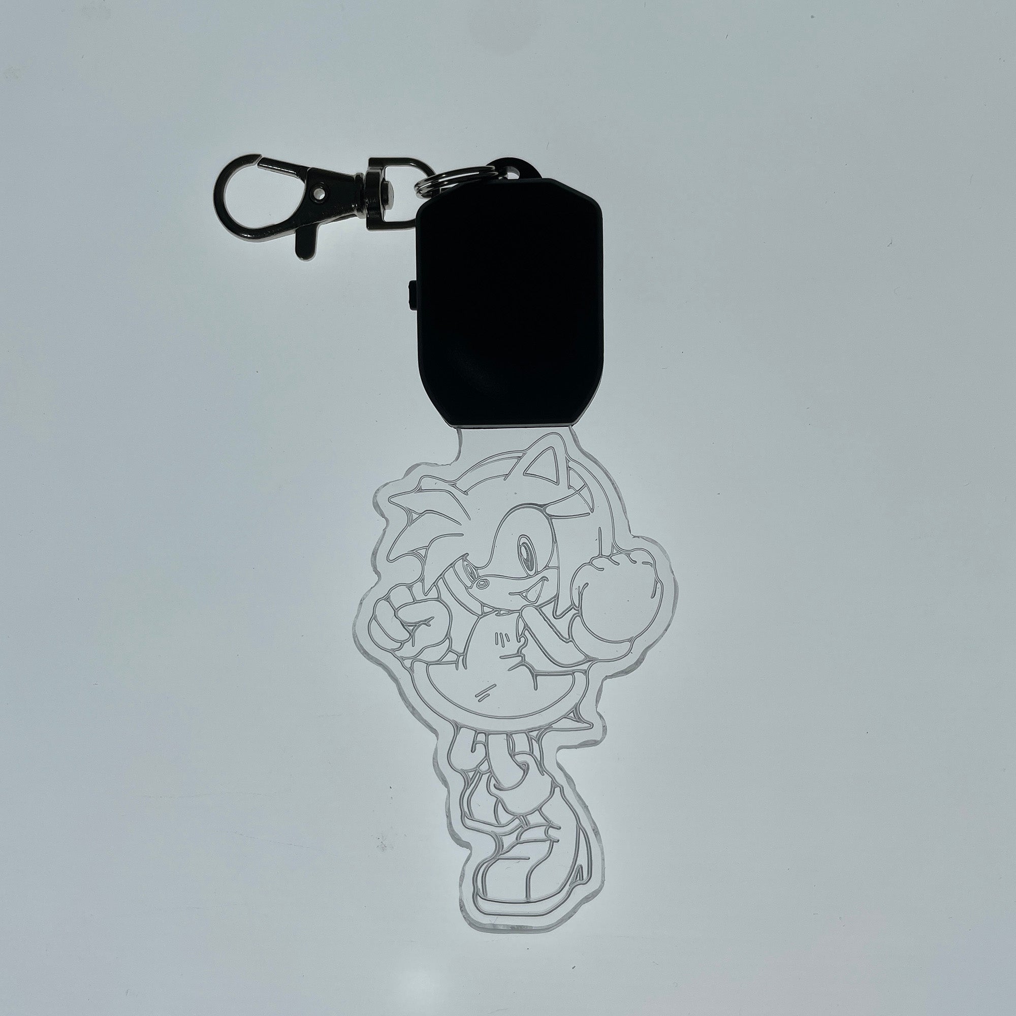 Amy Rose LED Light Acrylic Keychain