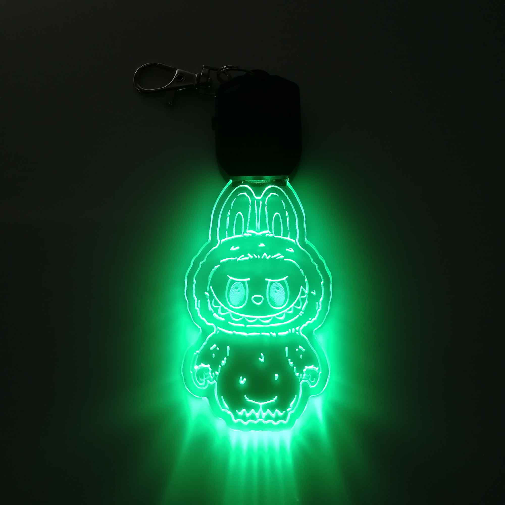 Labubu LED Light Acrylic Keychain