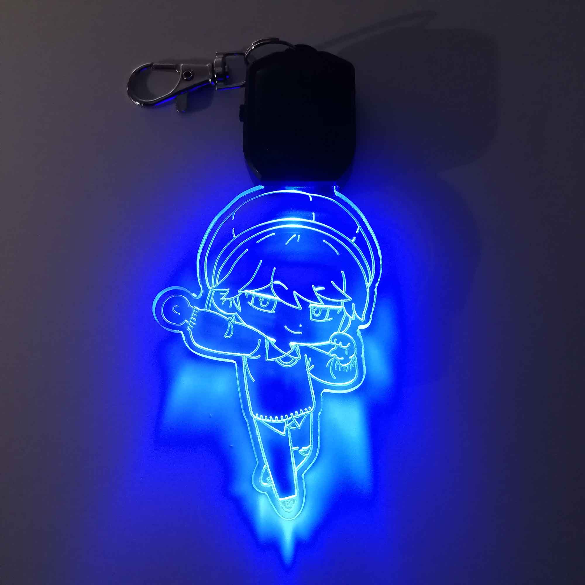 Kpop Demon Hunters Baby LED Light Acrylic Keychain