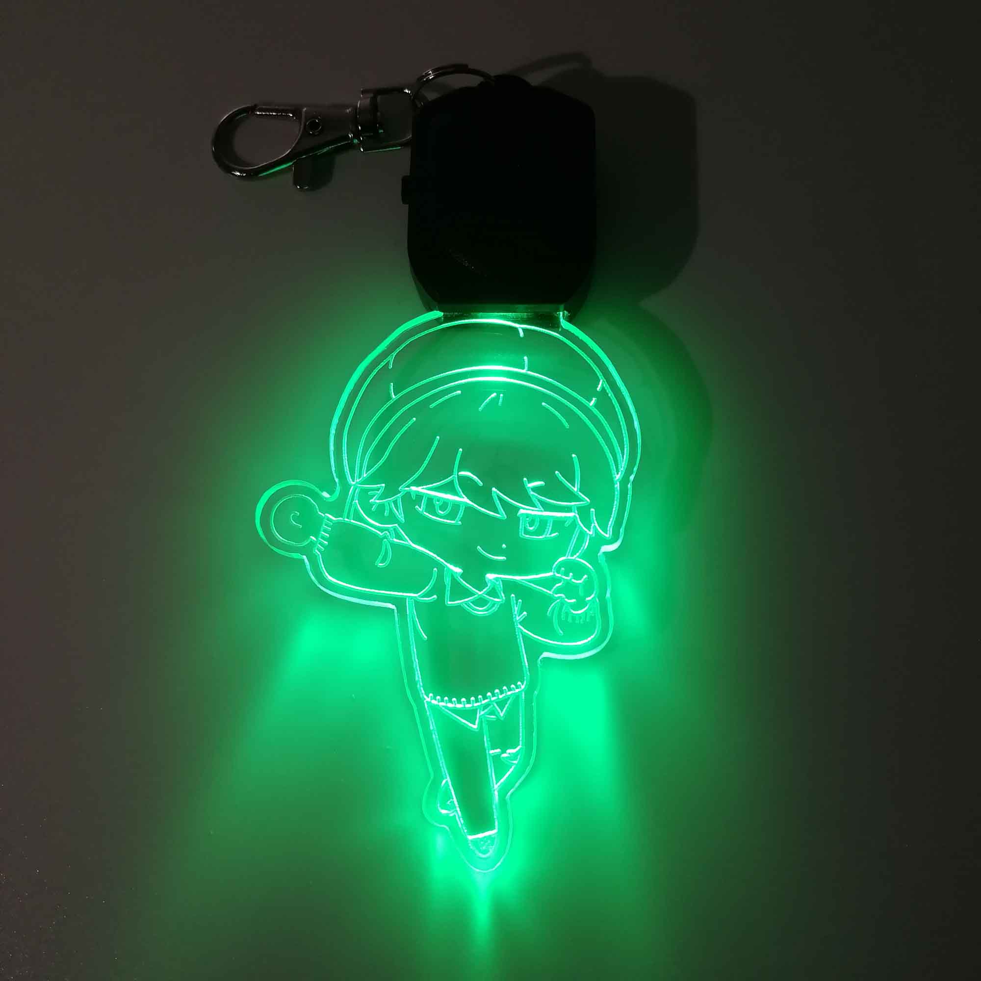 Kpop Demon Hunters Baby LED Light Acrylic Keychain