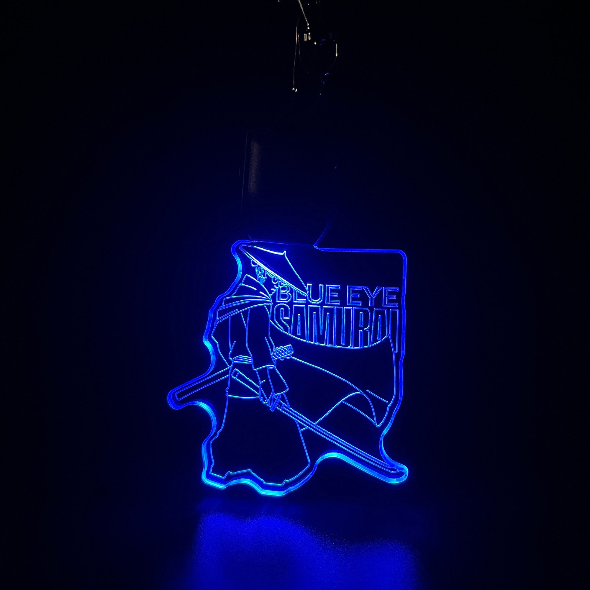 Blue Eye Samurai LED Light Acrylic Keychain