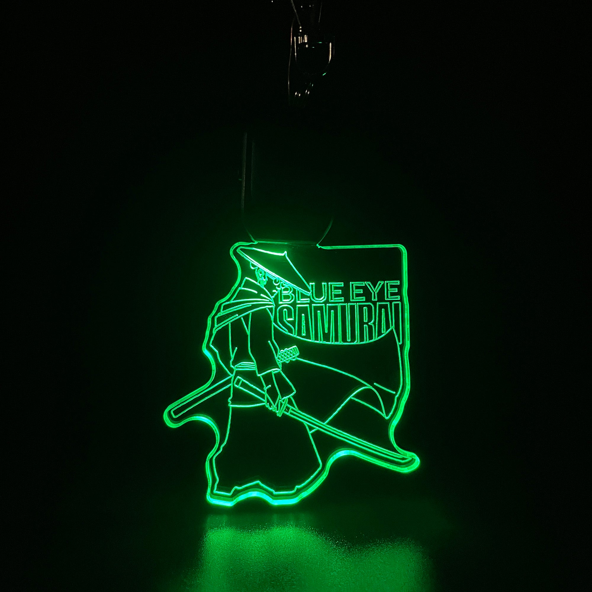 Blue Eye Samurai LED Light Acrylic Keychain