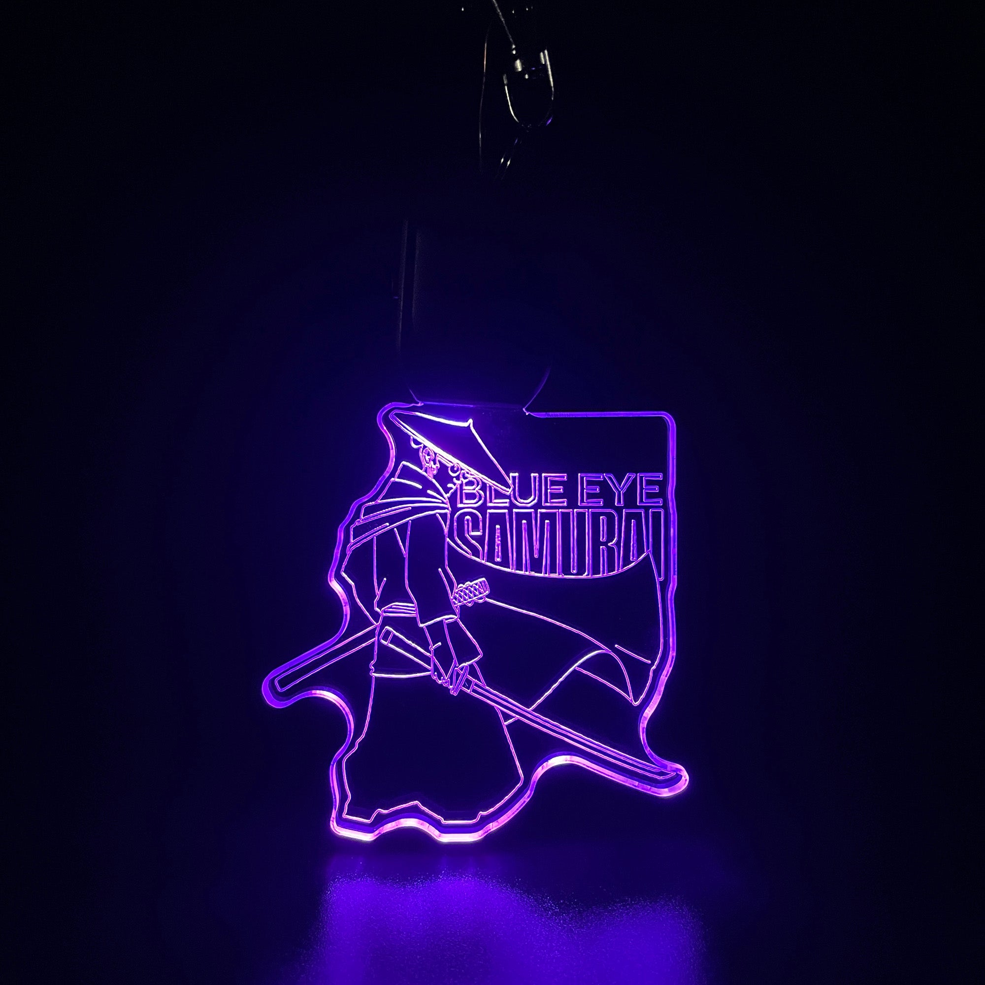 Blue Eye Samurai LED Light Acrylic Keychain