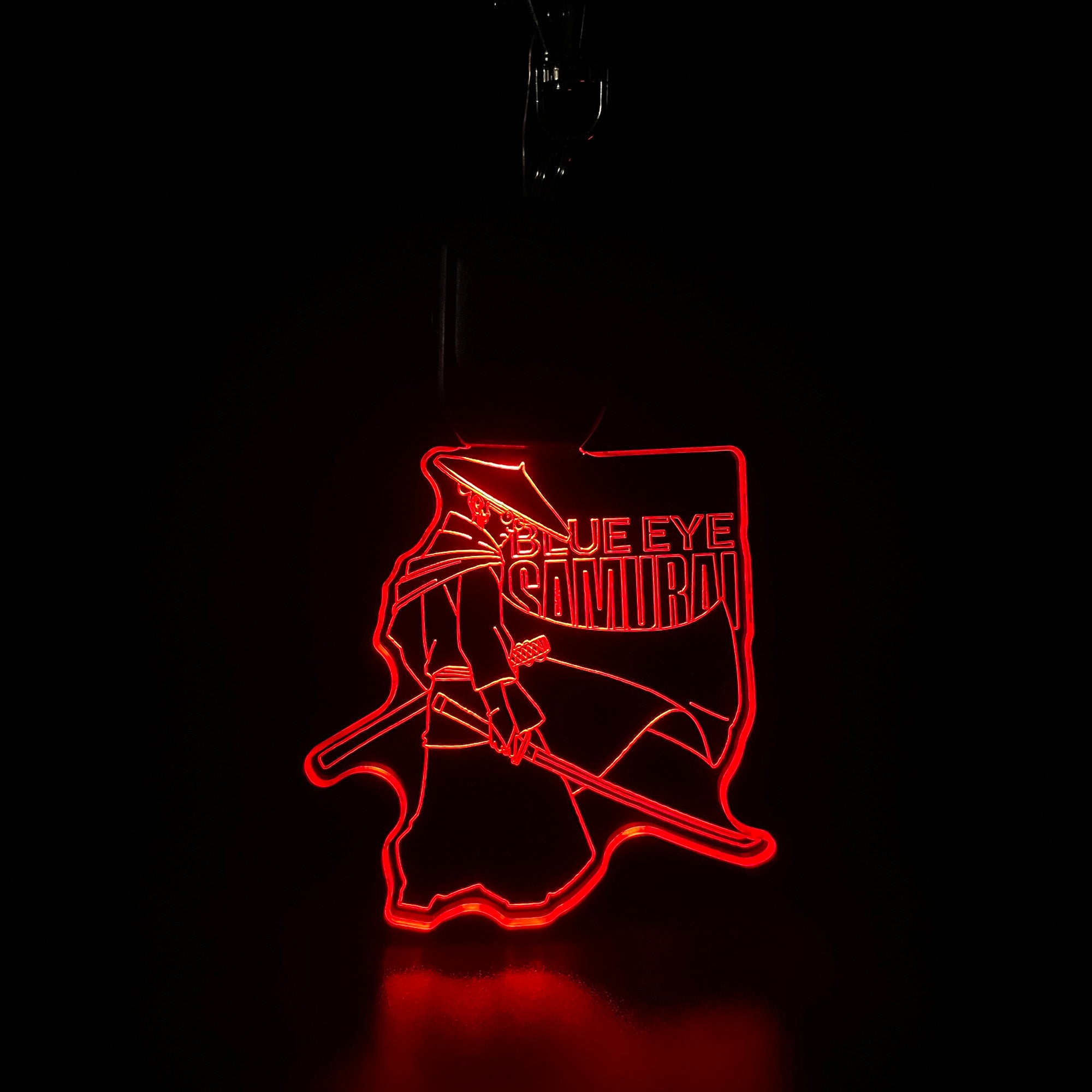 Blue Eye Samurai LED Light Acrylic Keychain