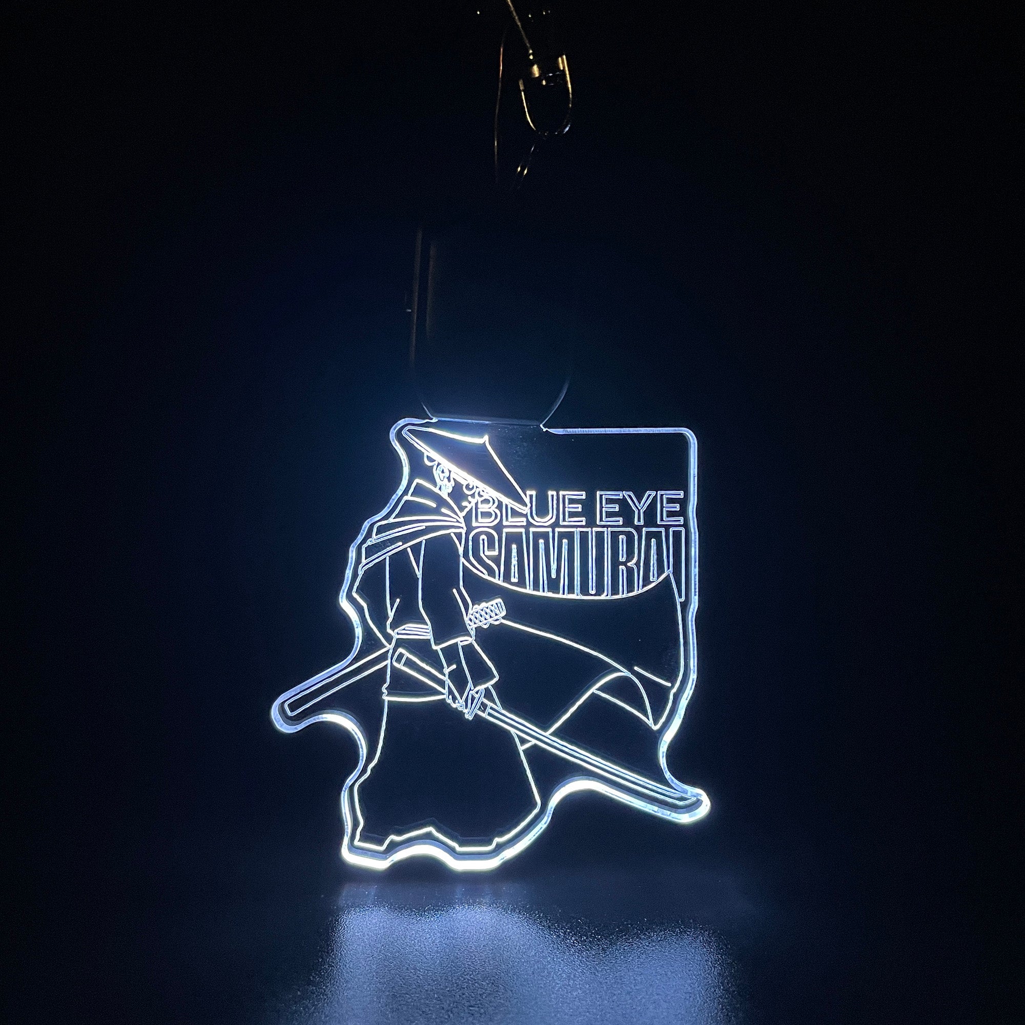 Blue Eye Samurai LED Light Acrylic Keychain