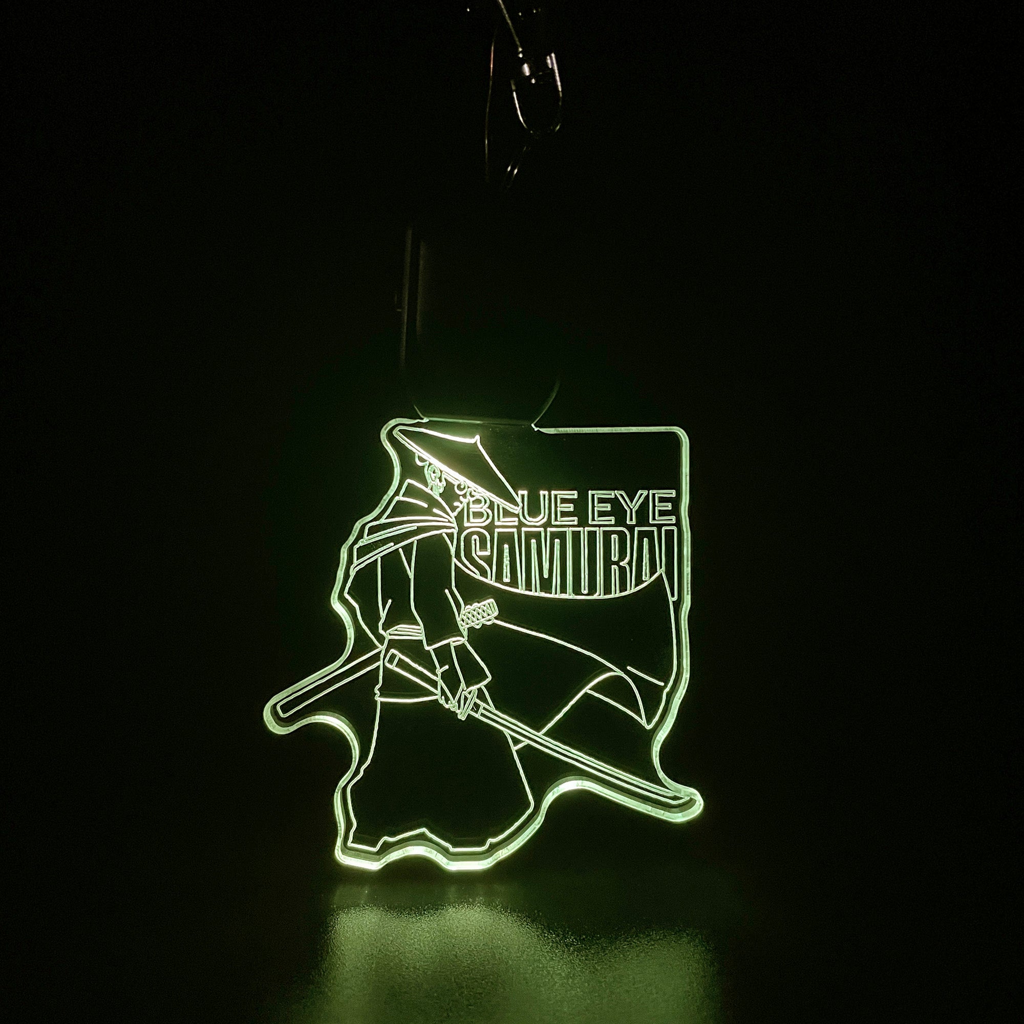 Blue Eye Samurai LED Light Acrylic Keychain