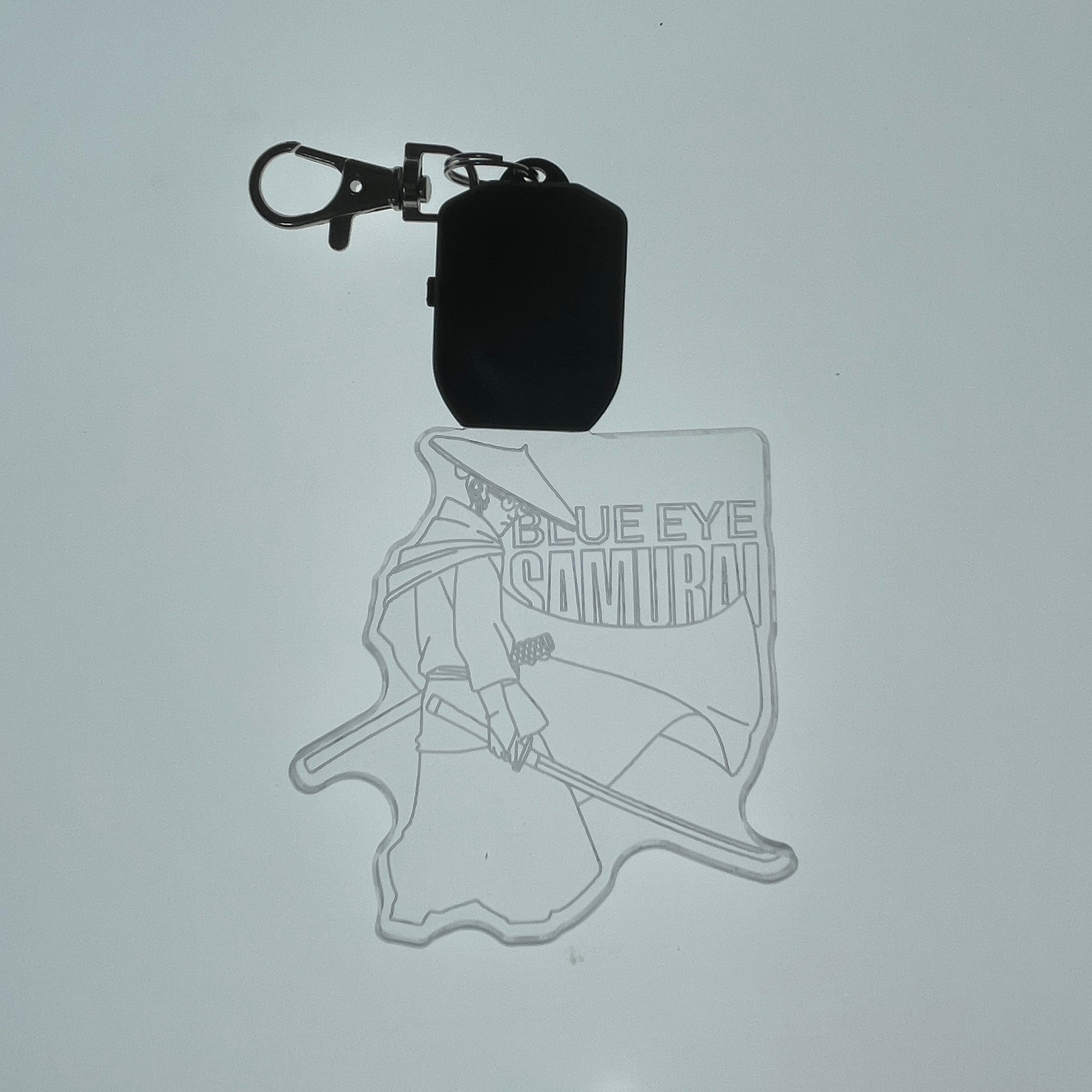 Blue Eye Samurai LED Light Acrylic Keychain
