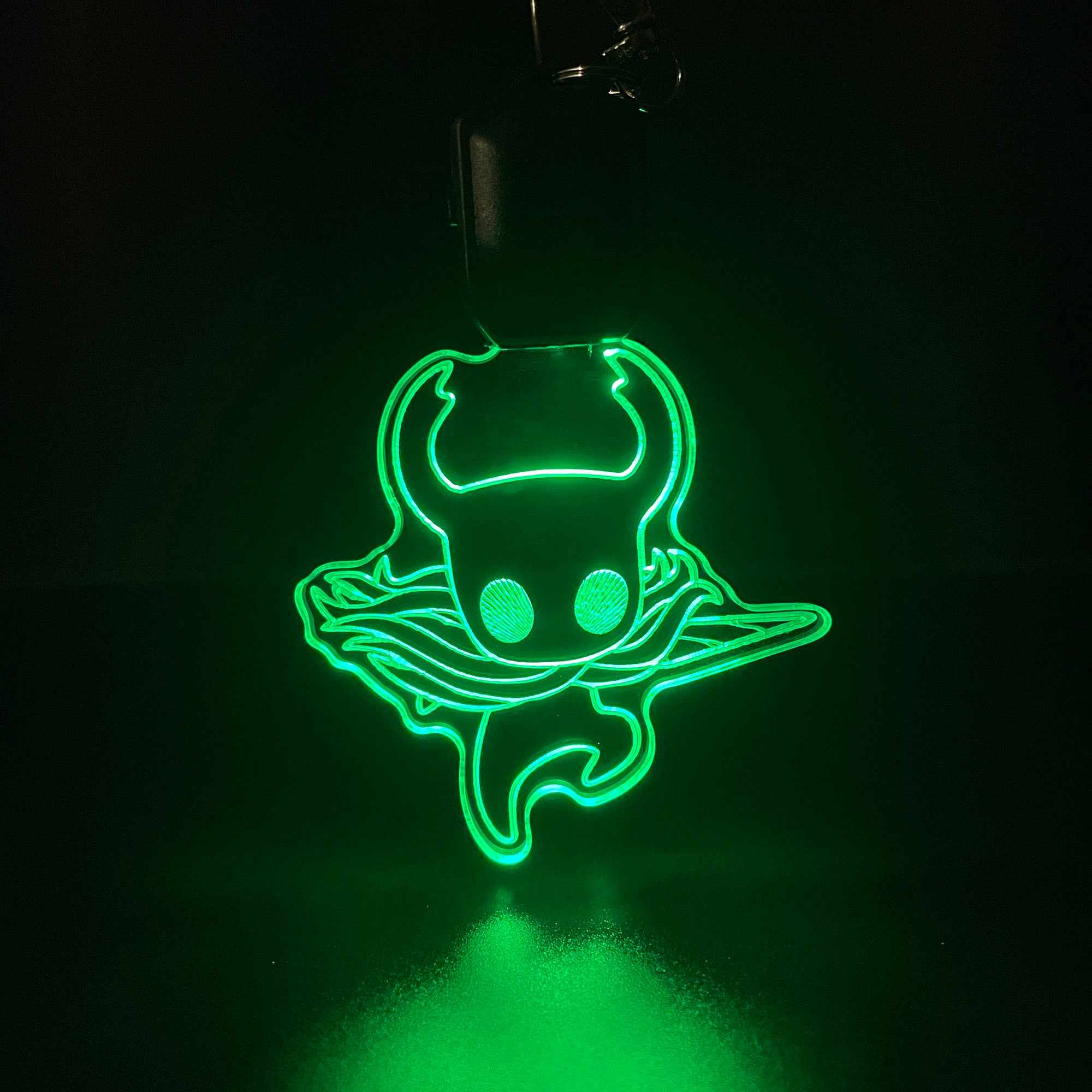 Hollow Knight LED Light Acrylic Keychain