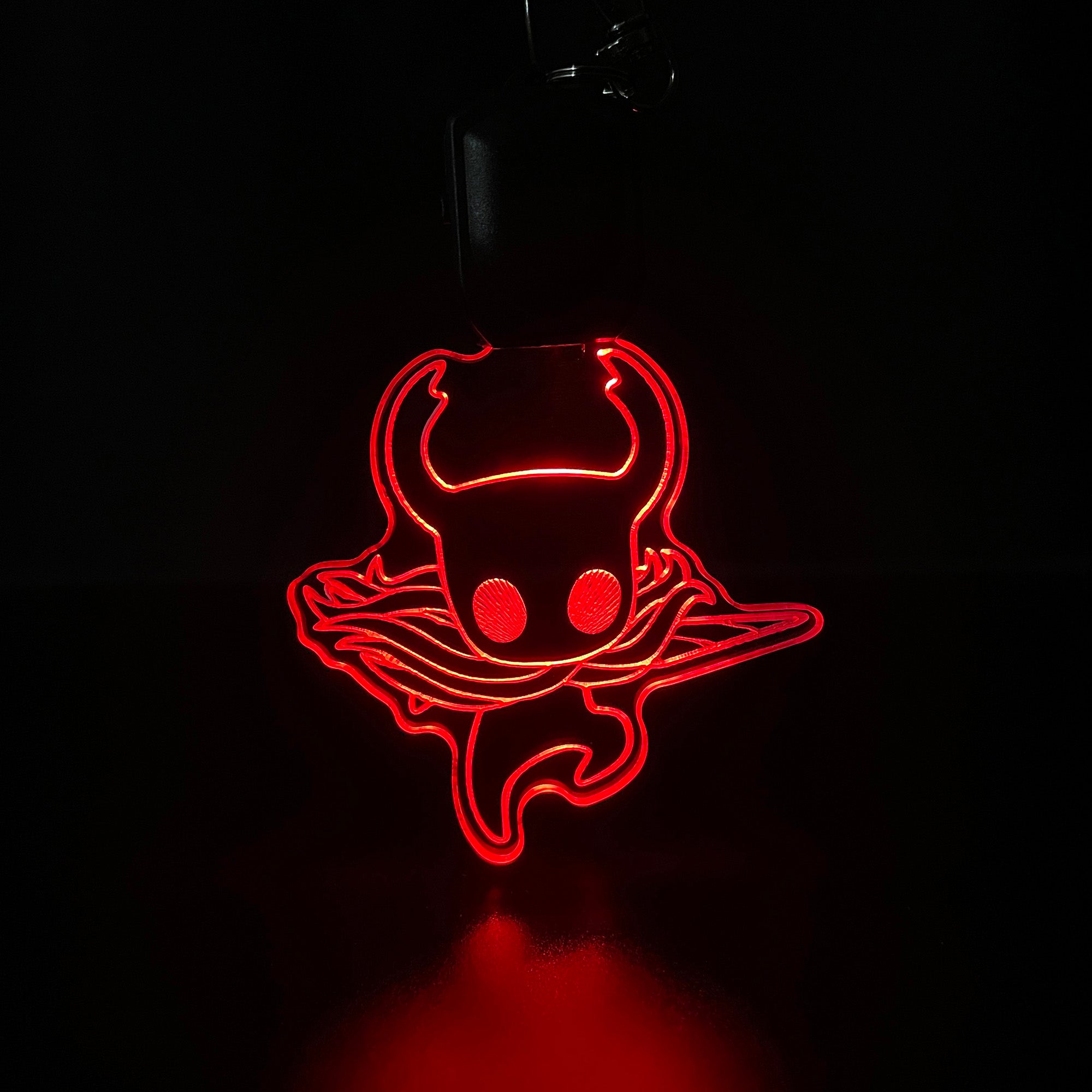 Hollow Knight LED Light Acrylic Keychain