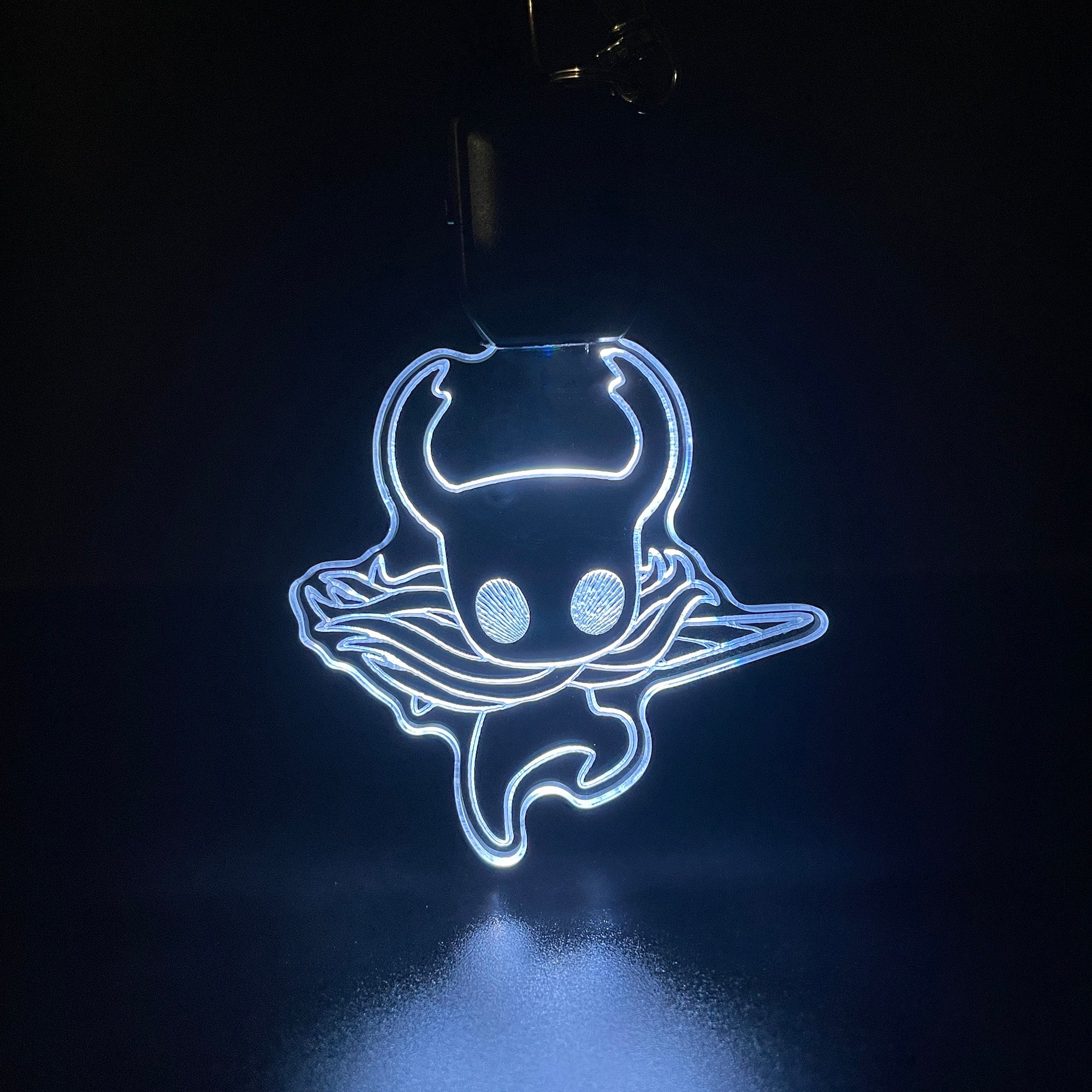 Hollow Knight LED Light Acrylic Keychain