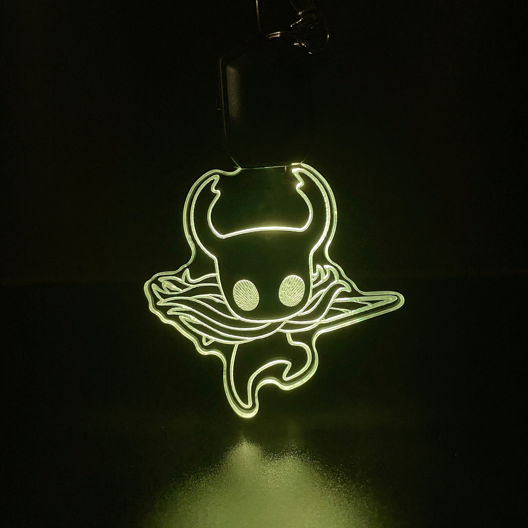 Hollow Knight LED Light Acrylic Keychain