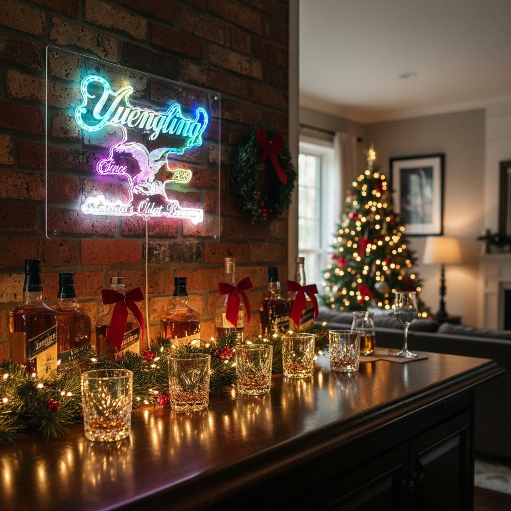 Yuengling Neon LED Sign with Dynamic RGB Colors