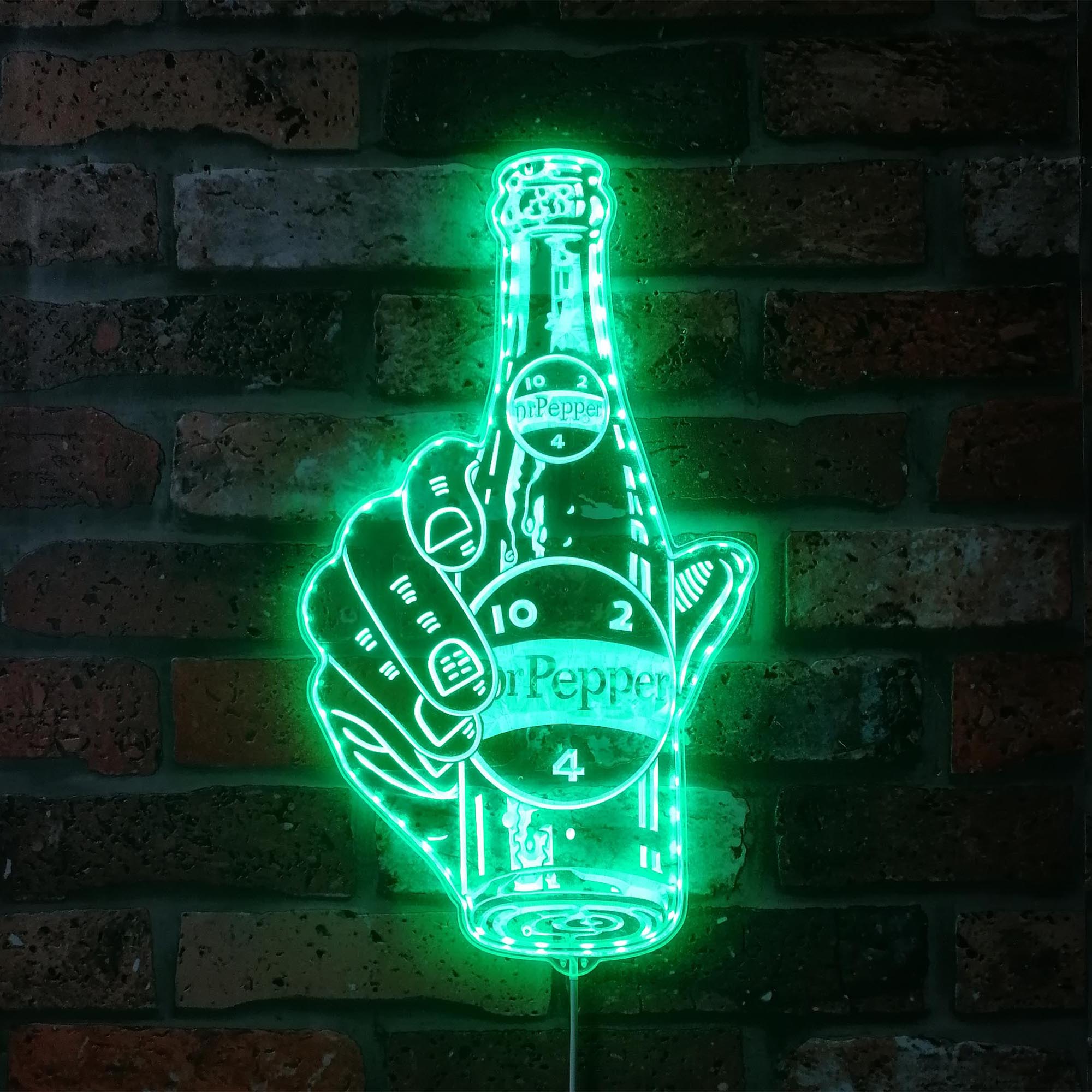 Dr Pepper Dynamic RGB Edge Lit LED Sign