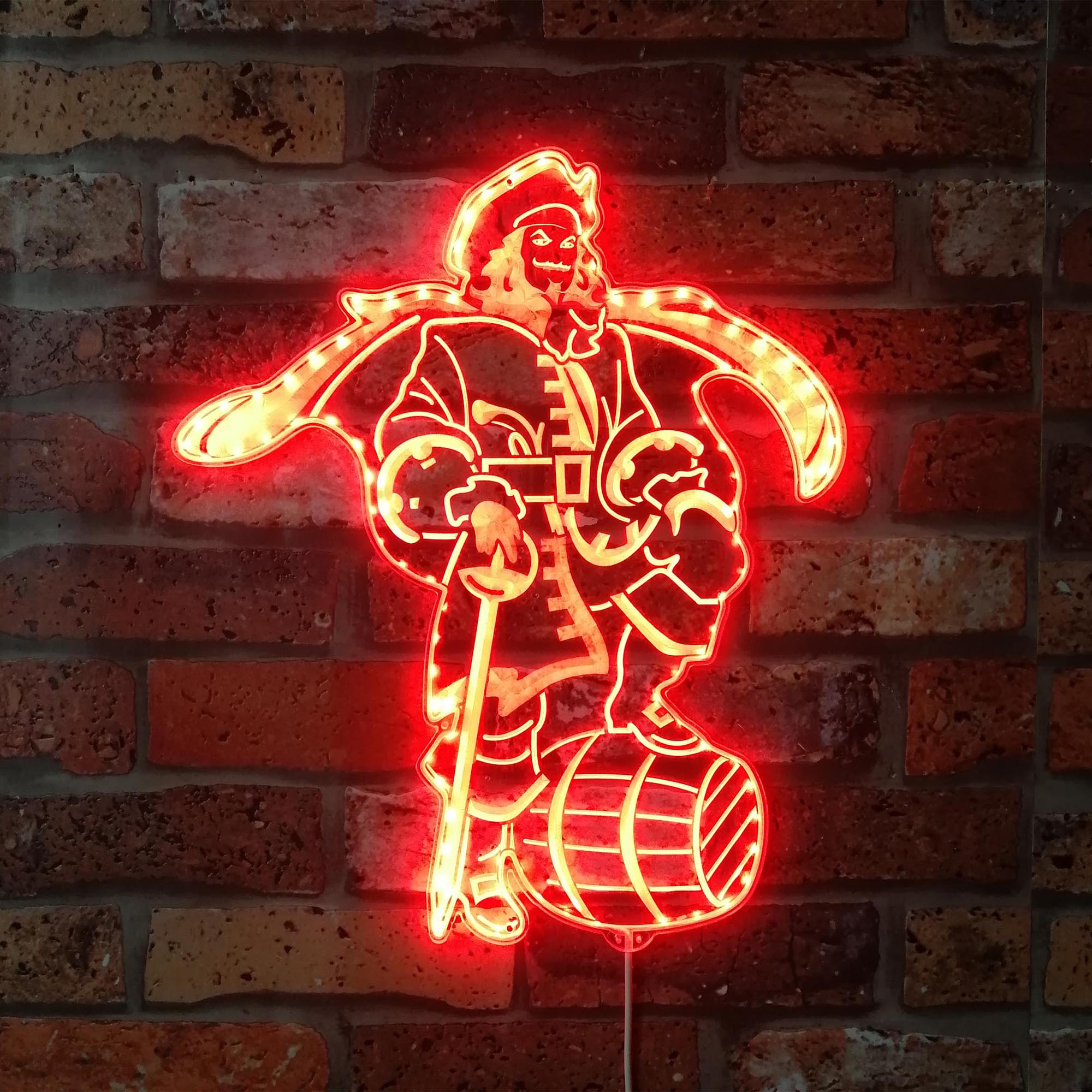 Captain Morgan Rum Bar Dynamic RGB Edge Lit LED Sign