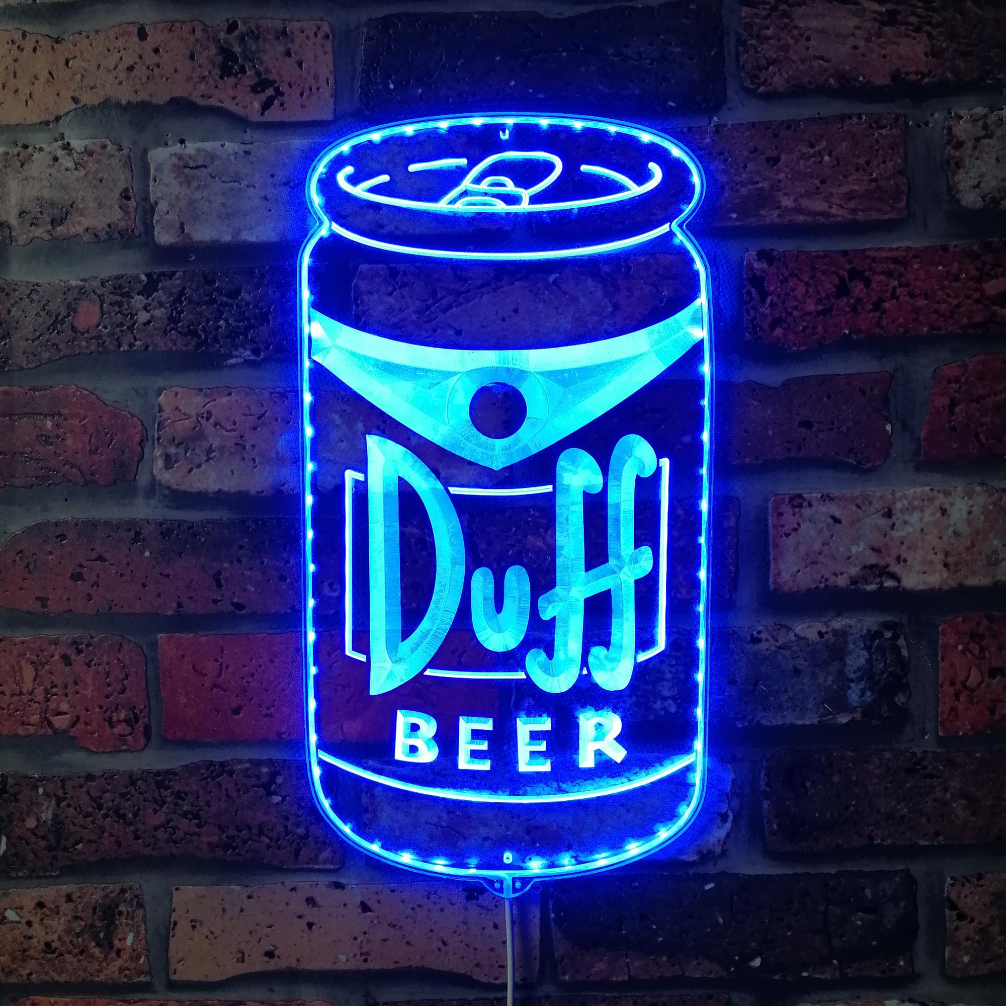 Duff Beer Dynamic RGB Edge Lit LED Sign