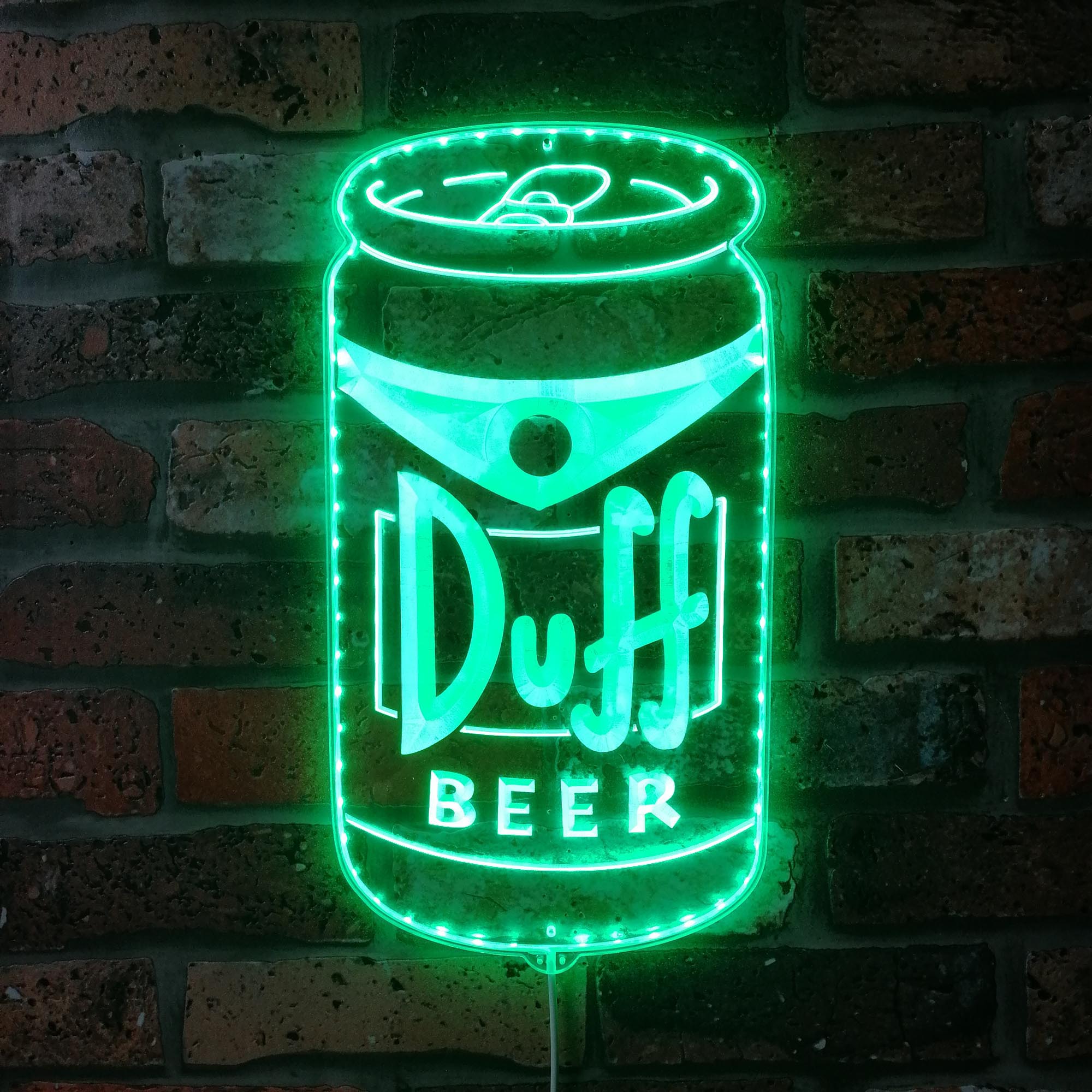 Duff Beer Dynamic RGB Edge Lit LED Sign