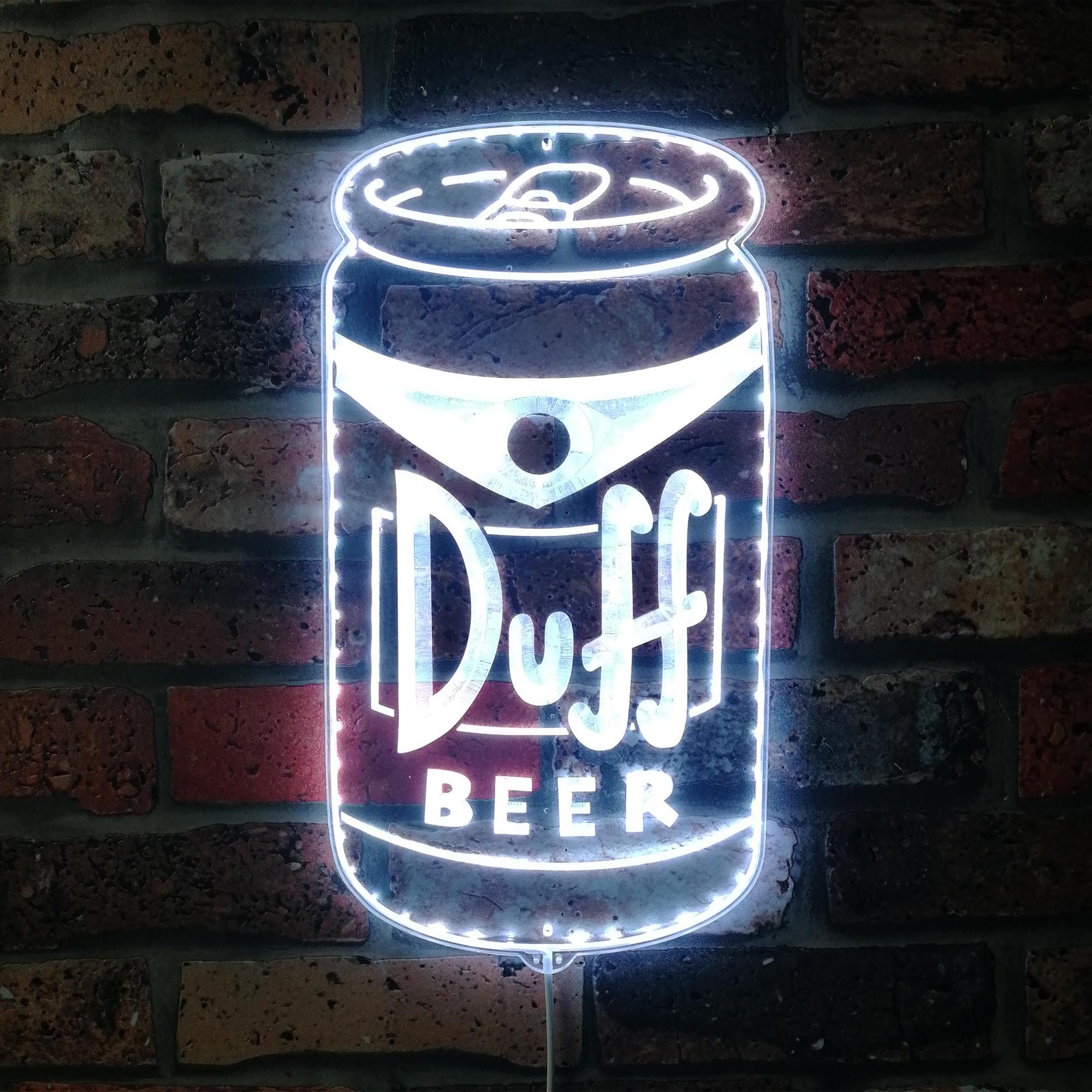 Duff Beer Dynamic RGB Edge Lit LED Sign