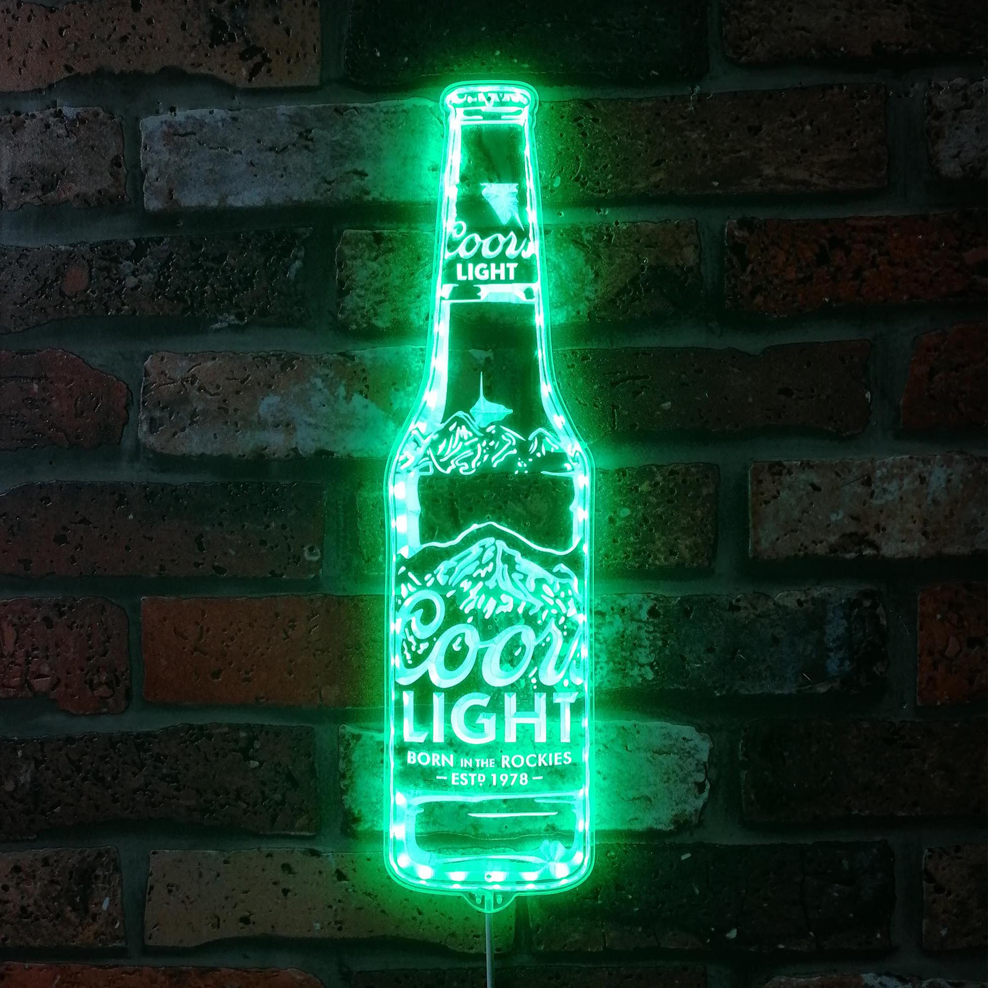 Coors Light Dynamic RGB Edge Lit LED Sign