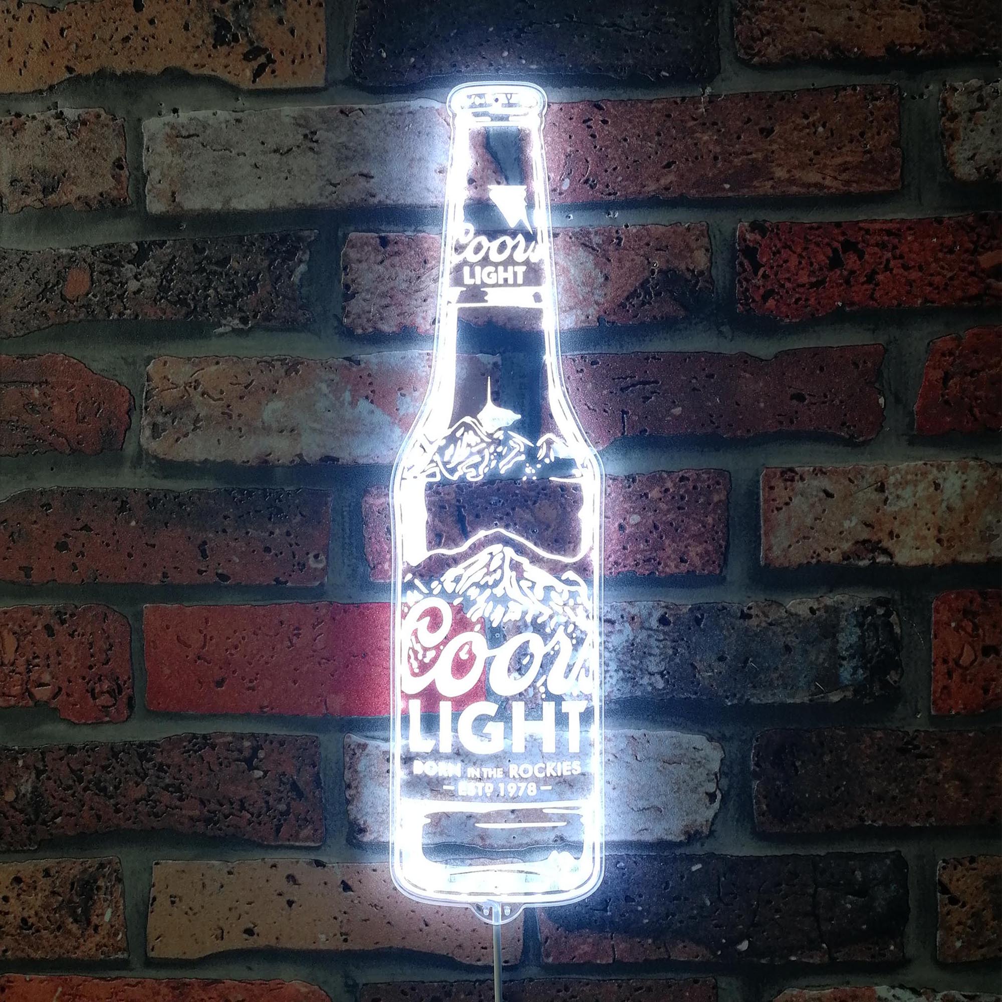 Coors Light Dynamic RGB Edge Lit LED Sign