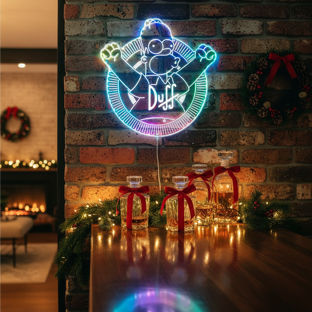 Rockstar Energy Neon LED Sign with Dynamic RGB Colors