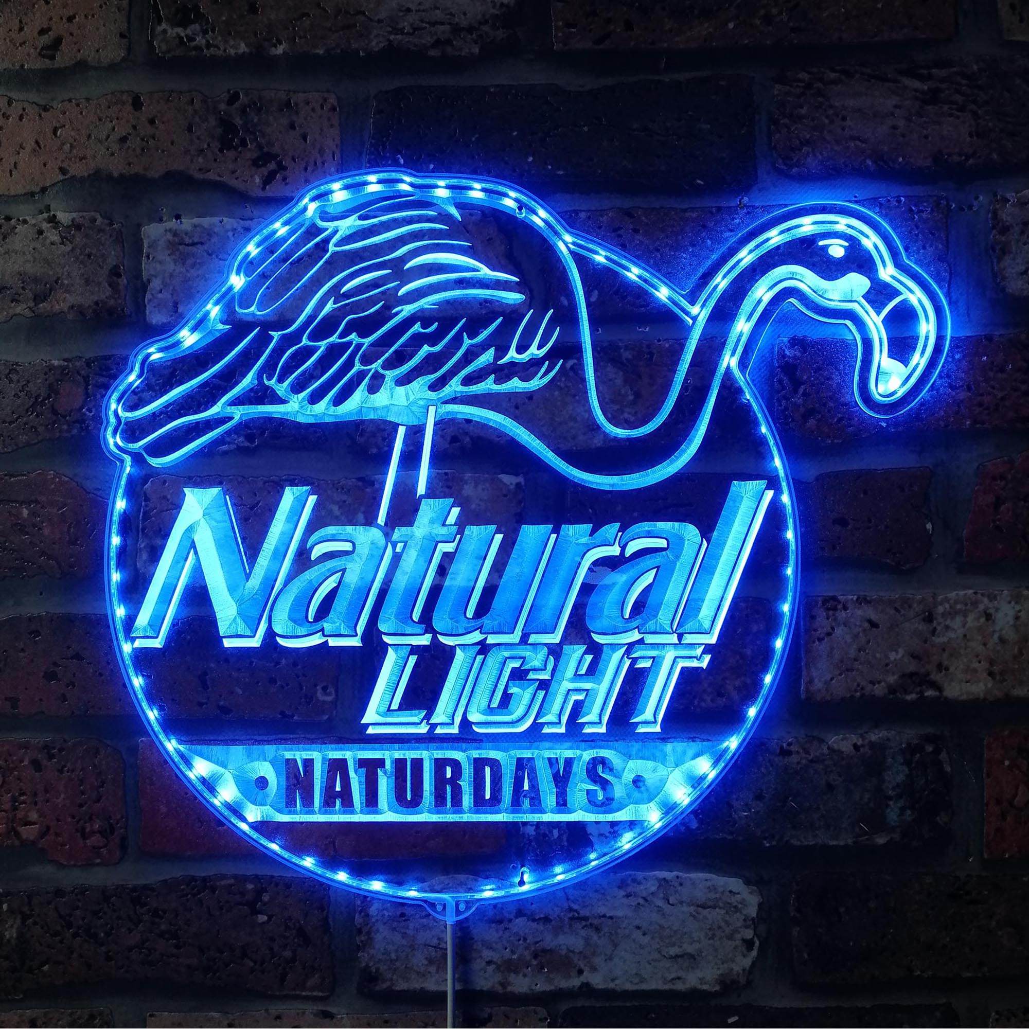 Natural Light Dynamic RGB Edge Lit LED Sign | PROLEDSIGN