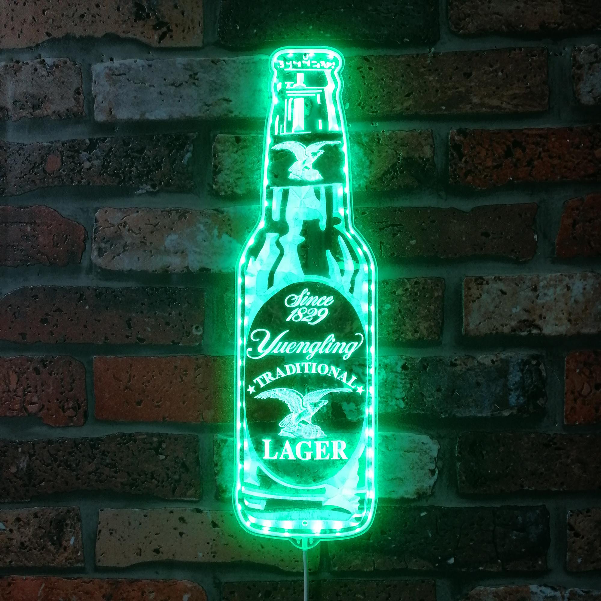 Yuengling Lager Bar Dynamic RGB Edge Lit LED Sign