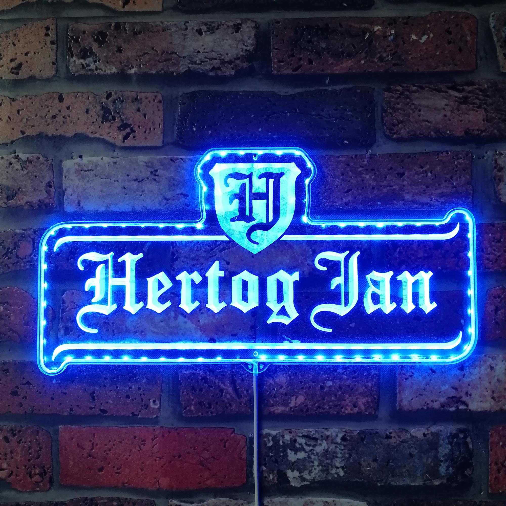 Hertog Jan Dynamic RGB Edge Lit LED Sign