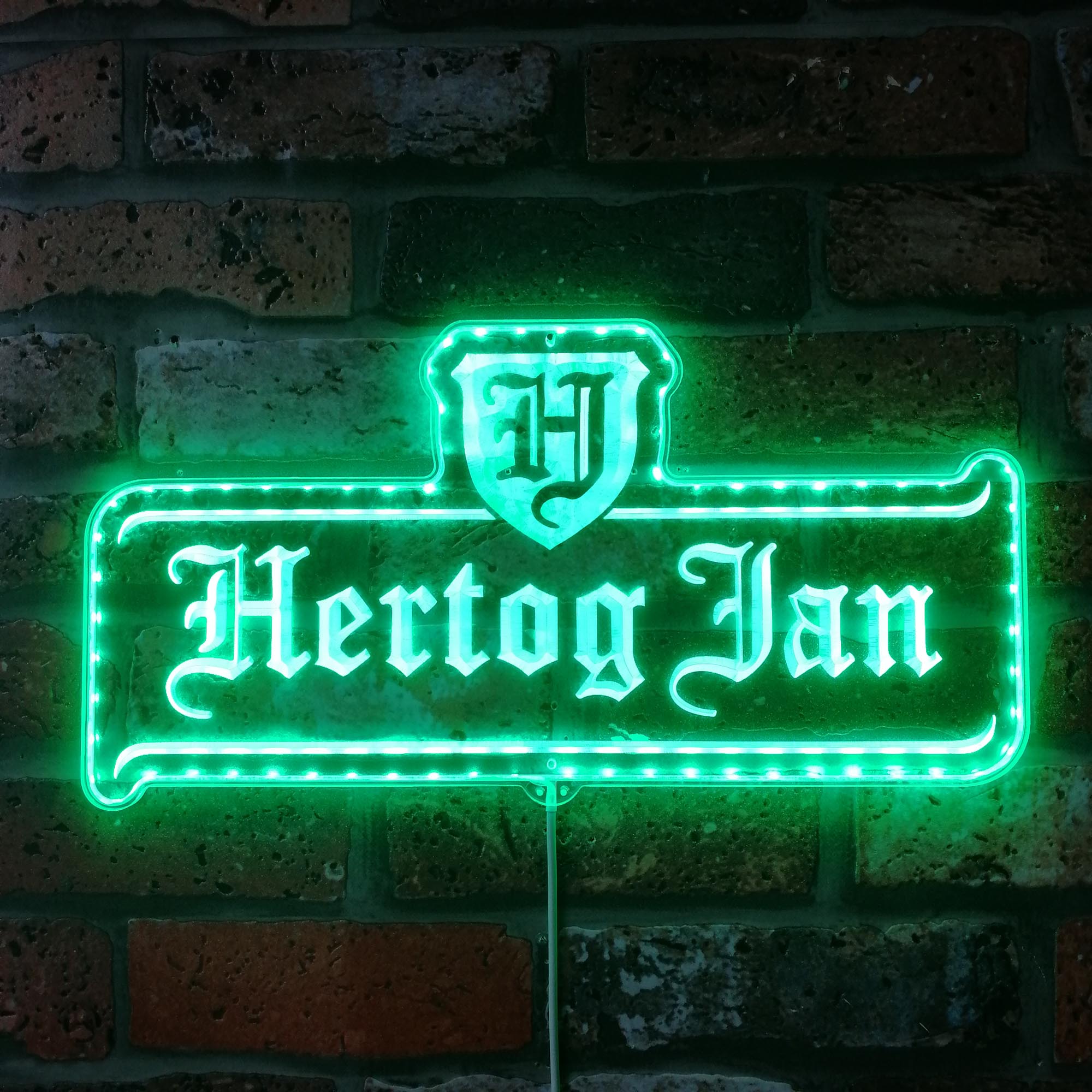 Hertog Jan Dynamic RGB Edge Lit LED Sign