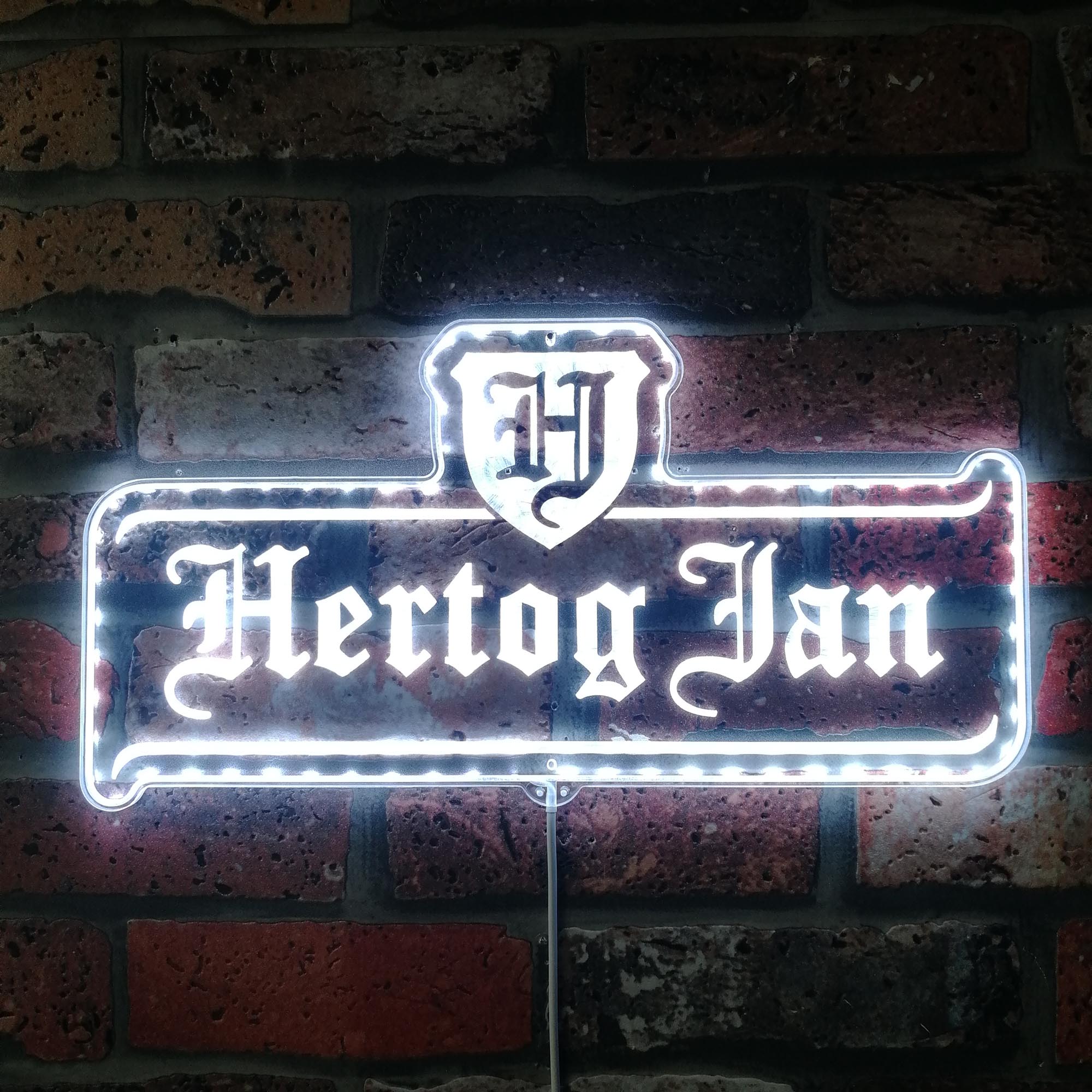 Hertog Jan Dynamic RGB Edge Lit LED Sign