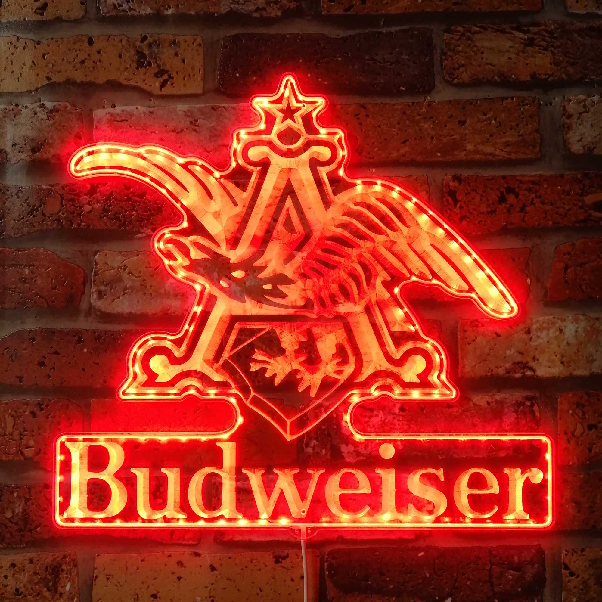 Budweiser Dynamic RGB Edge Lit LED Sign