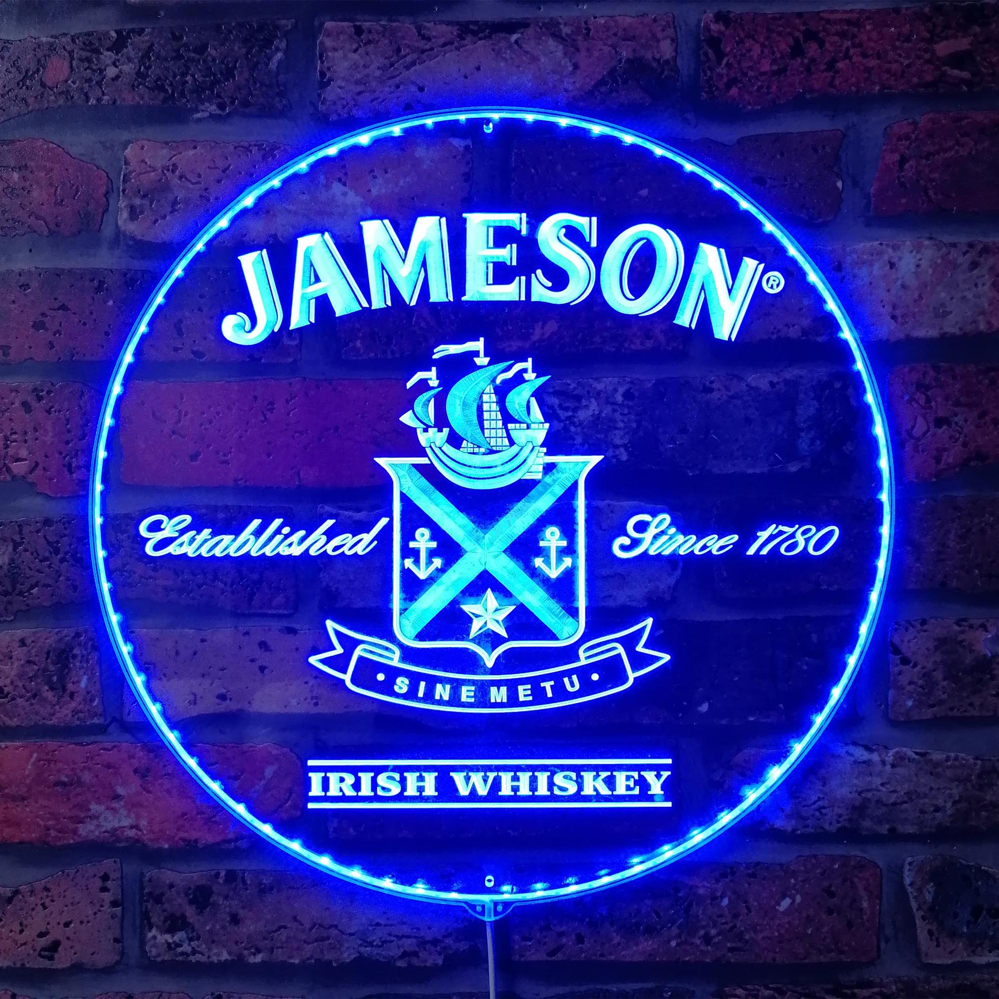 Jameson Bar Neon Dynamic RGB Edge Lit LED Sign