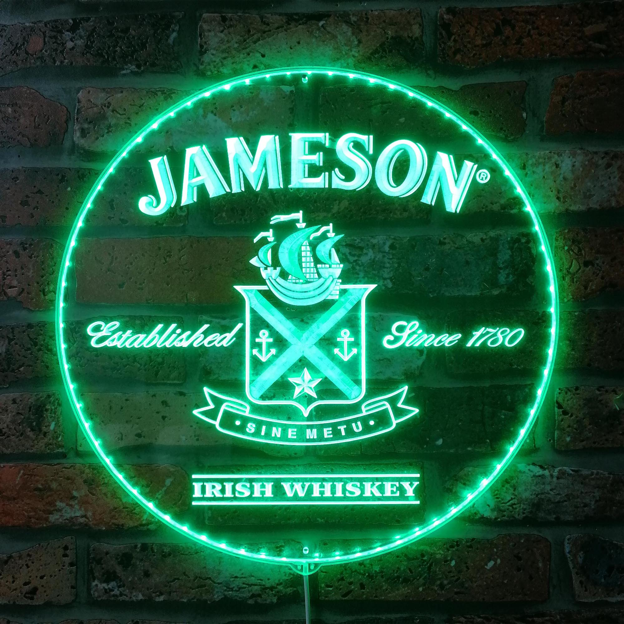 Jameson Bar Neon Dynamic RGB Edge Lit LED Sign