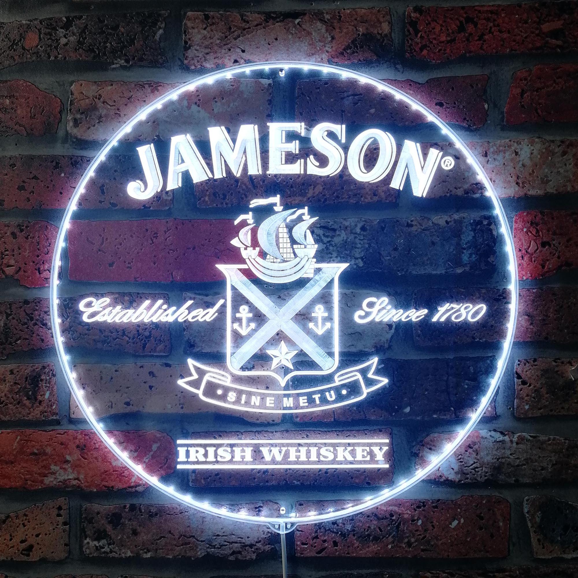 Jameson Bar Neon Dynamic RGB Edge Lit LED Sign