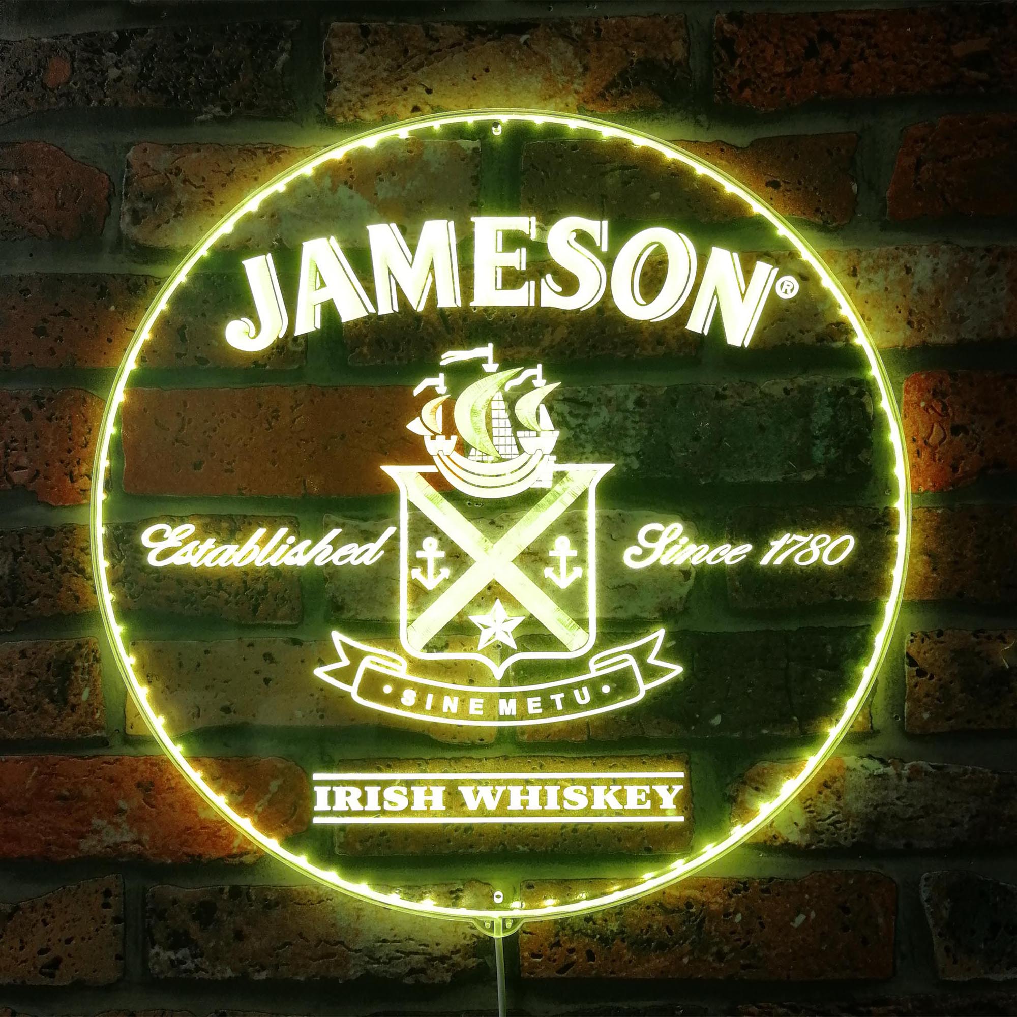 Jameson Bar Neon Dynamic RGB Edge Lit LED Sign