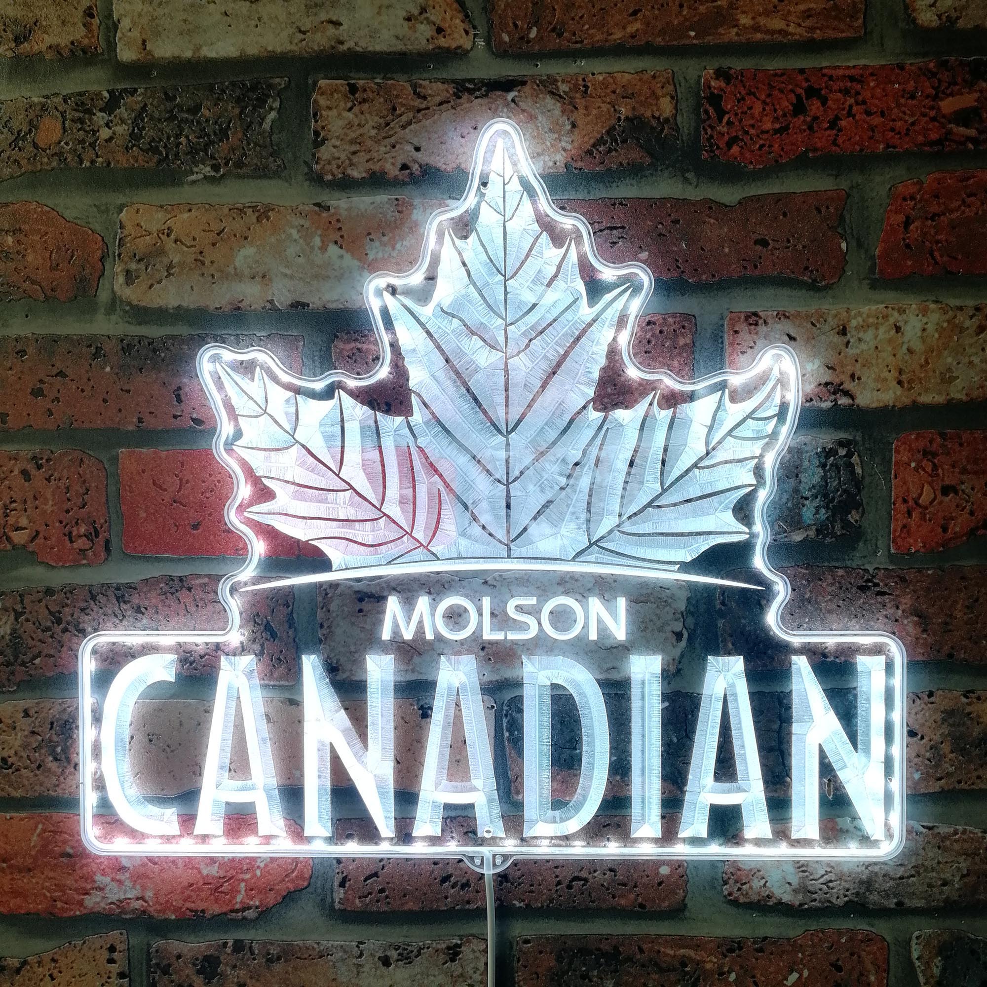 Molson Canadian Dynamic RGB Edge Lit LED Sign