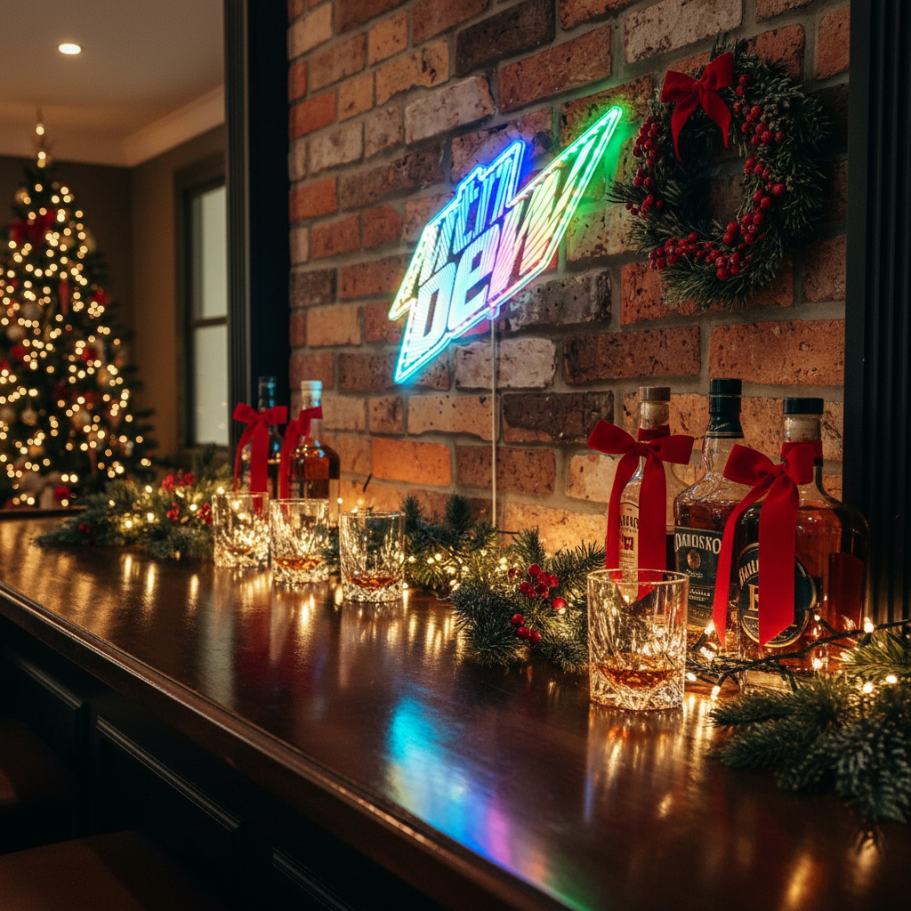 blue moon beer Neon LED Sign with Dynamic RGB Colors