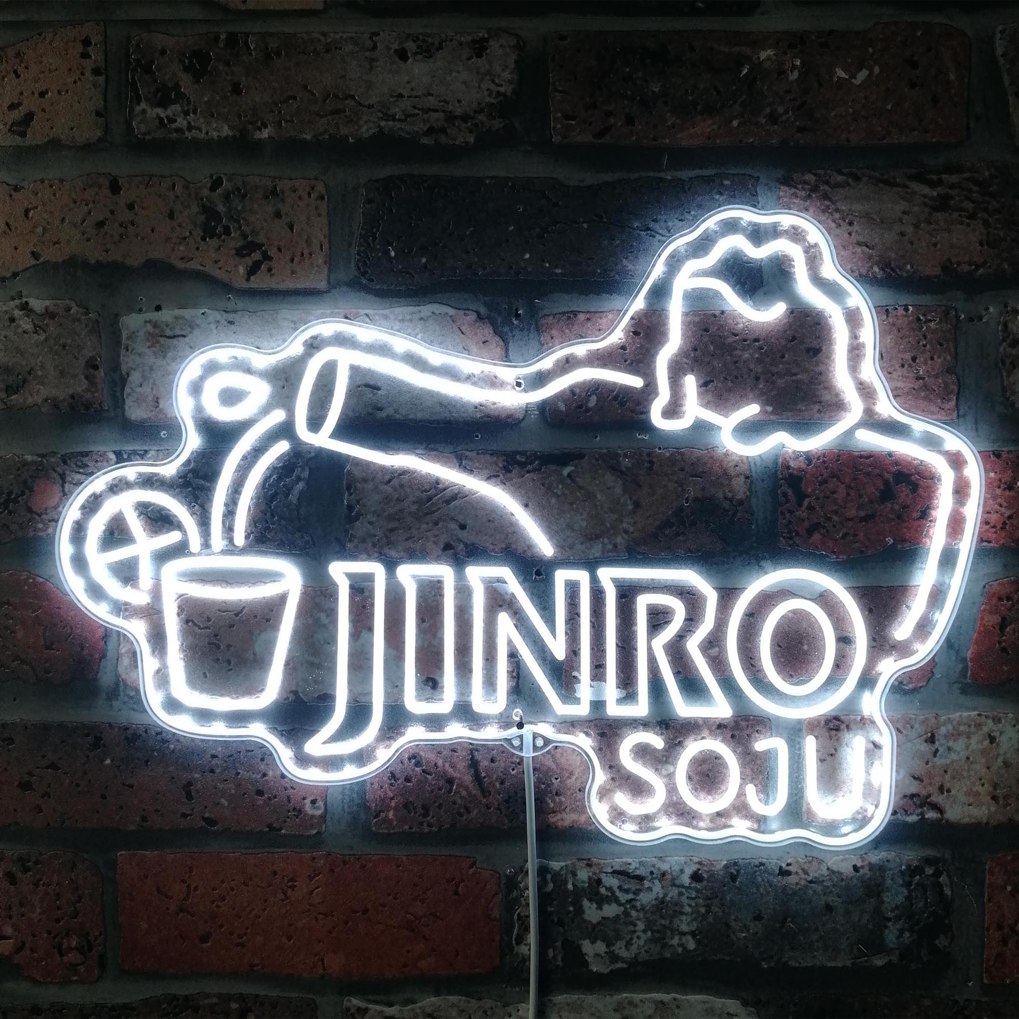 Jinro soju Beer Dynamic RGB Edge Lit LED Sign