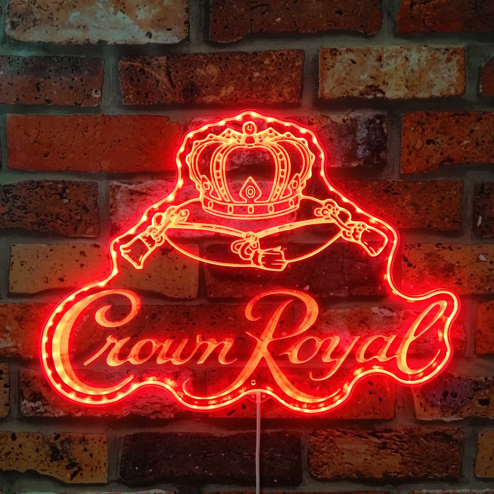 Crown Royal Dynamic RGB Edge Lit LED Sign